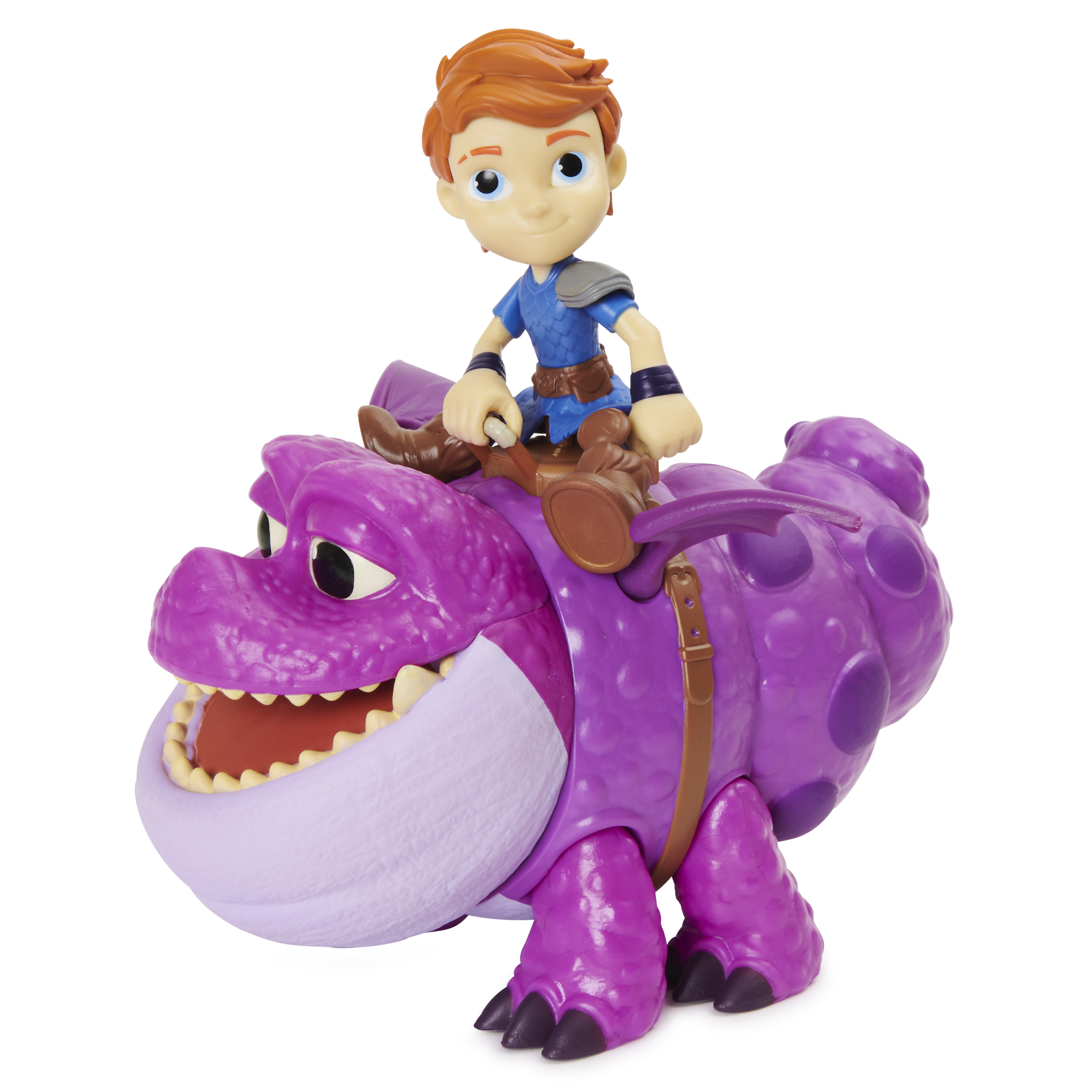 DreamWorks Dragons Rescue Riders, Burple and Dak, Dragon and Viking Figures with Sounds and Phrases by SPIN MASTER TOYS