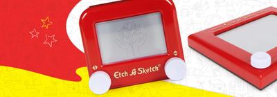 Etch A Sketch, Original Magic Screen, 86% Recycled Plastic