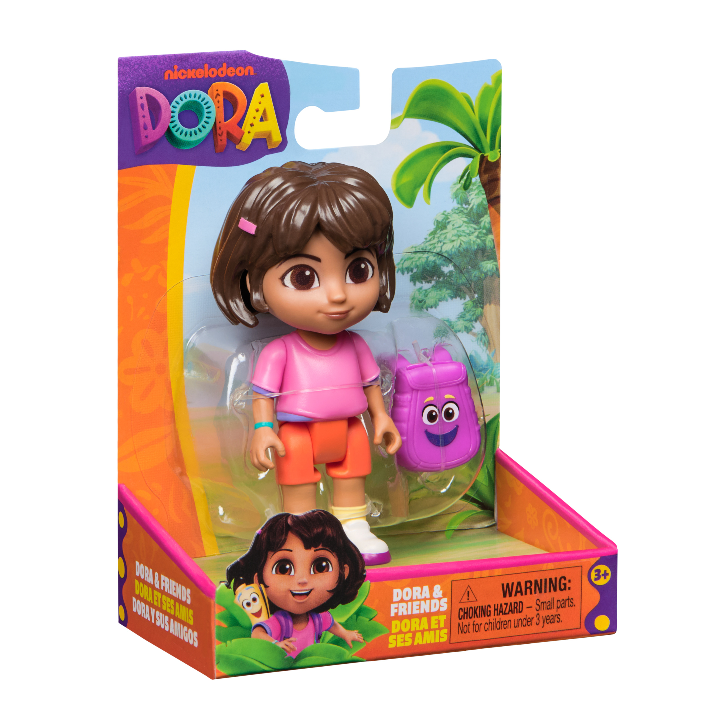 Target Dora Rocks Toy Dora, 3-inch Dora Toy Figure with Movable Head & Arms and Backpack ...