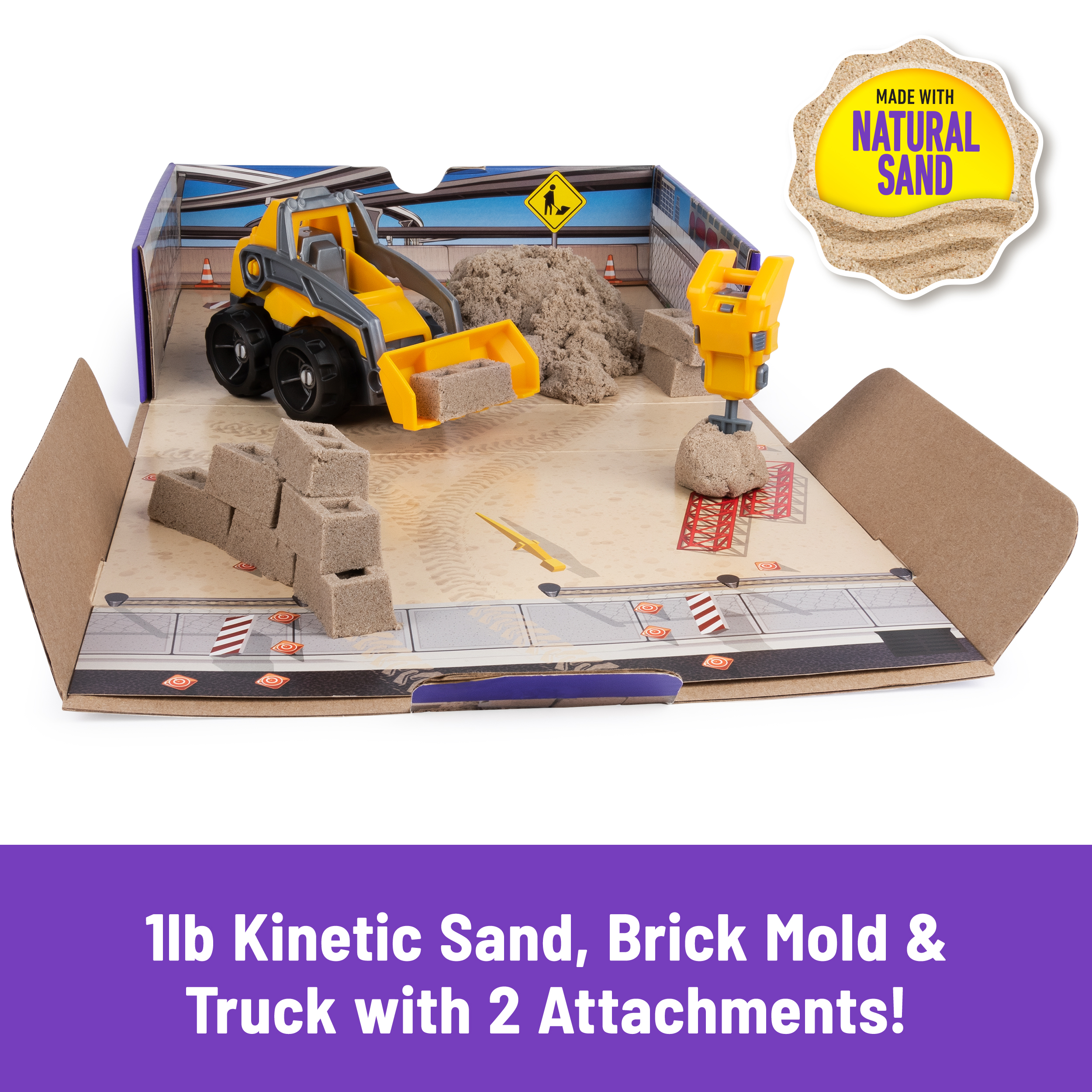 Kinetic Sand Dig & Demolish | Spin Master