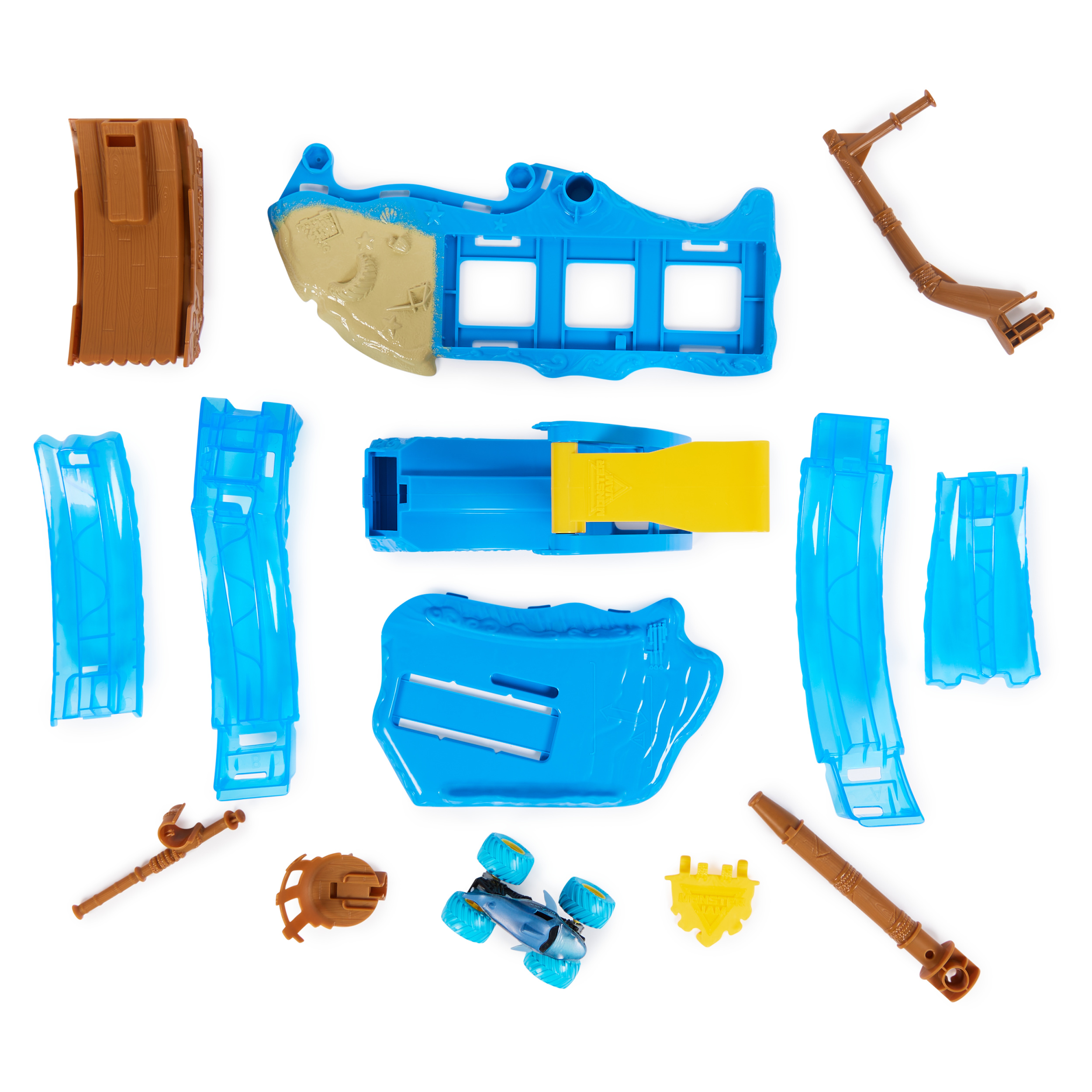 Monster Jam, Megalodon Loop of Doom Stunt Playset with
