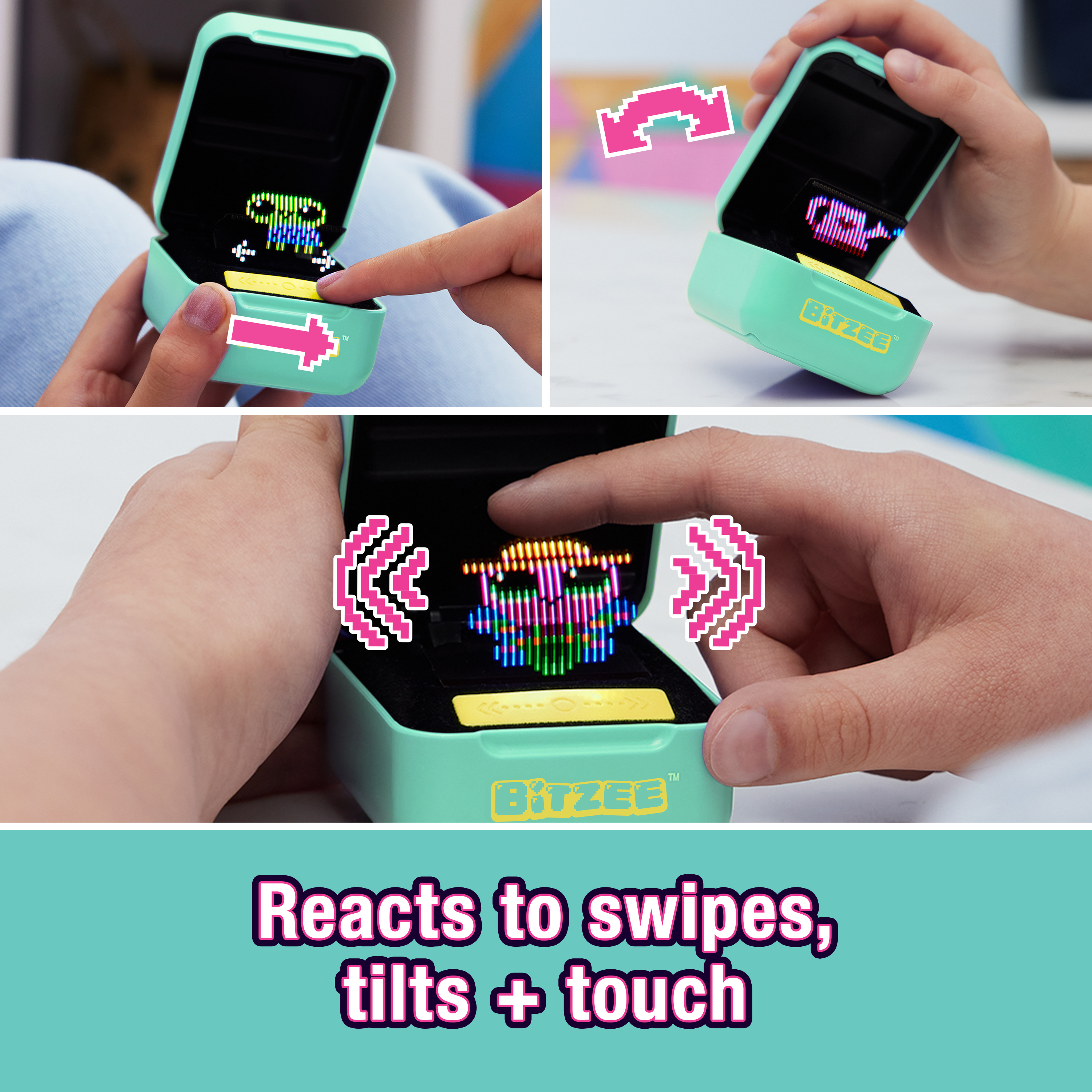 Bitzee, Interactive Toy Digital Pet and Case with 15 Animals Inside ...