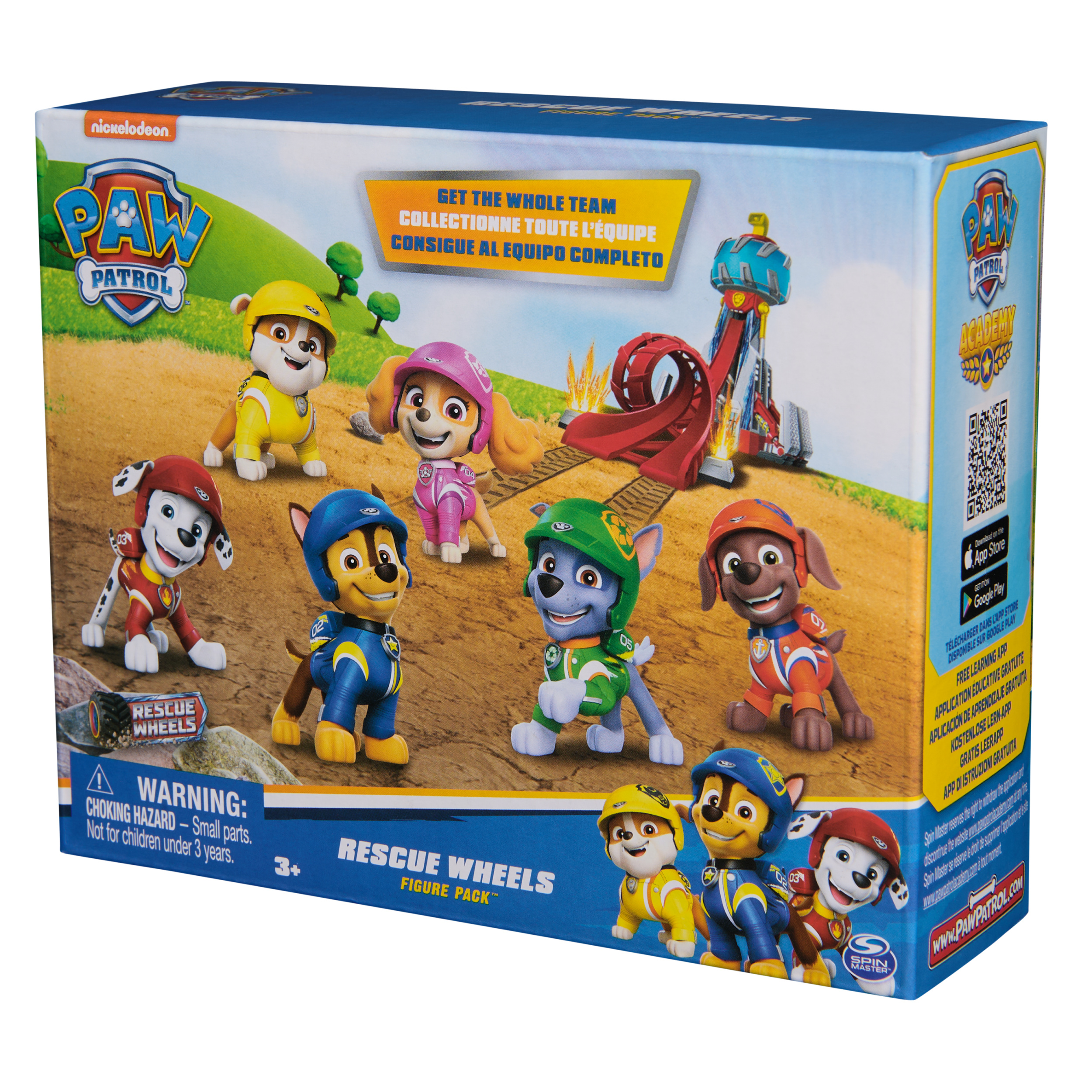 Paw patrol action pack pups figure set discount