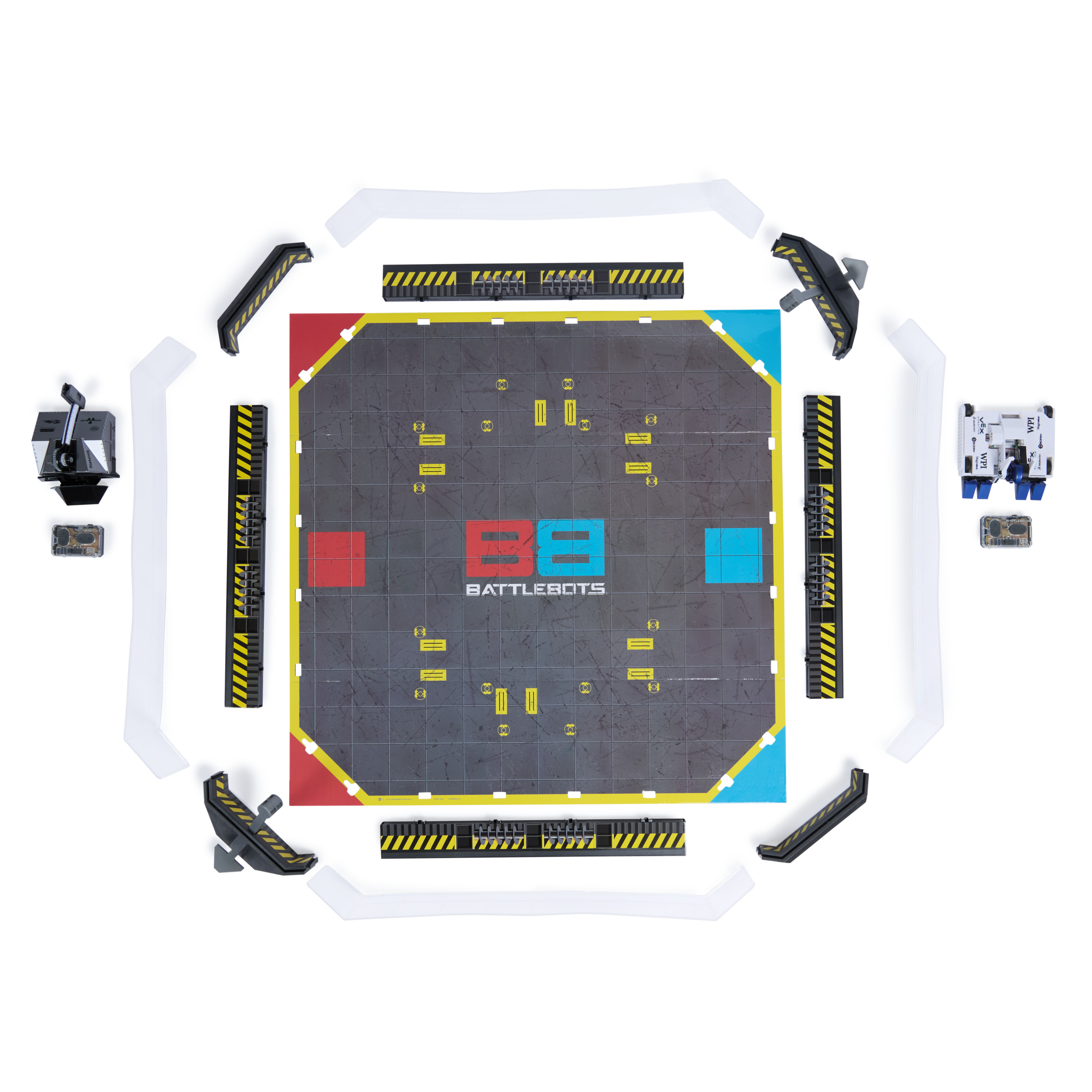 HEX BOTS BattleBots Arena Bite Force & Blacksmith, Remote Control Robot ...