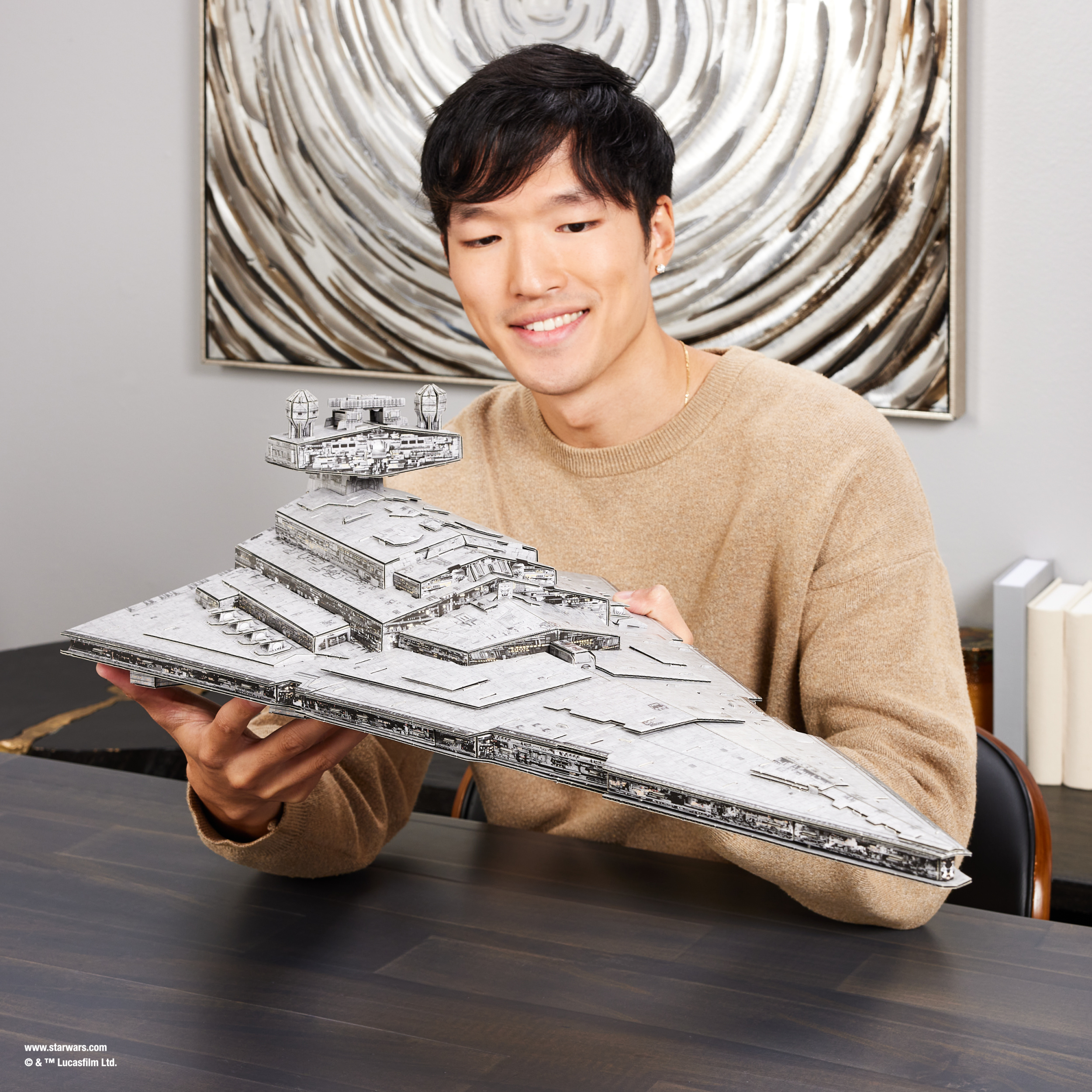 4D Build, Star Wars Deluxe Imperial Star Destroyer 3D Model