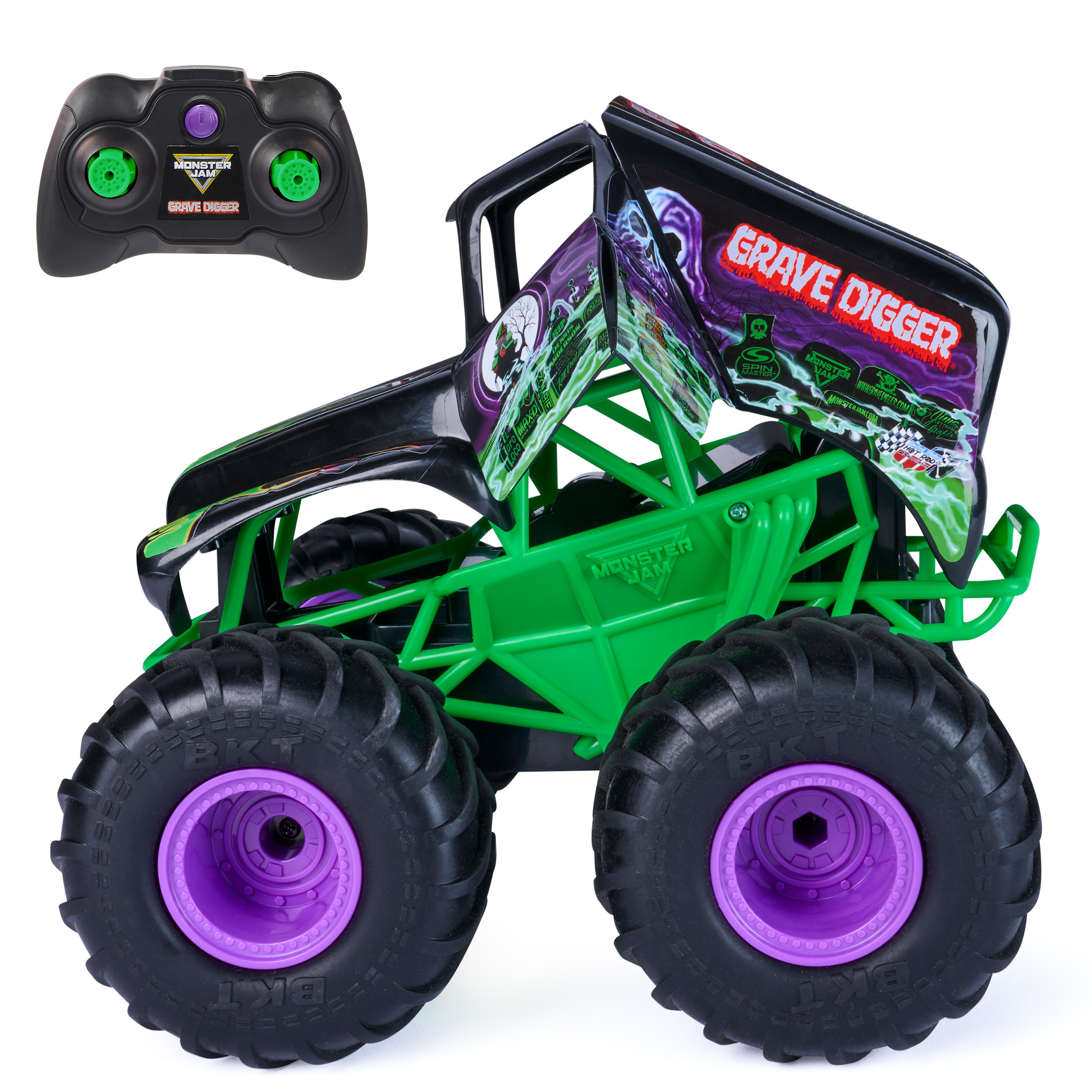 Monster Jam, Official Smash & Bash Grave Digger Remote Control