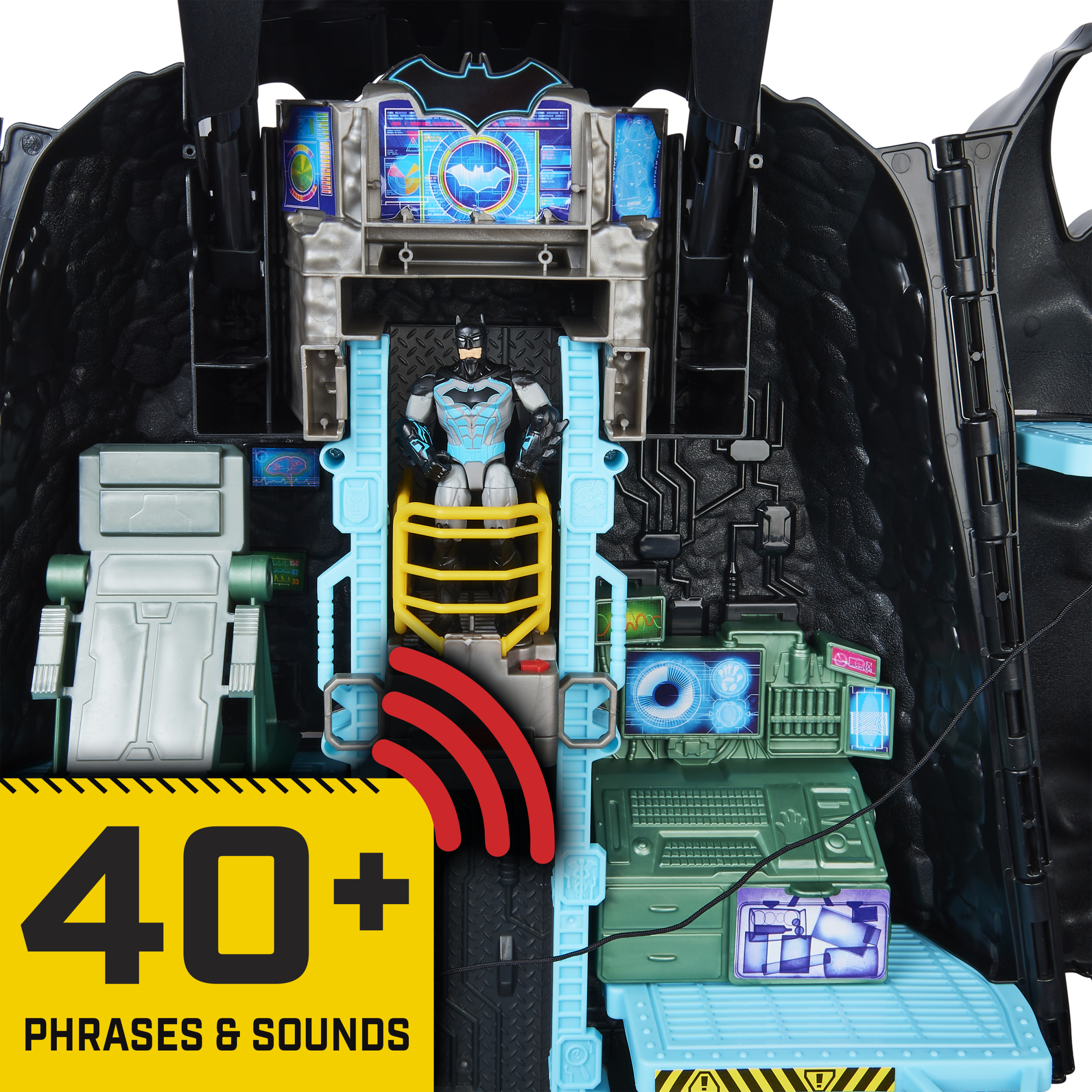Batman, Bat-Tech Batcave, Giant Transforming Playset with Exclusive 4” Batman Figure and Accessories, Kids Toys for Boys Aged 4 and Up | Spin Master Batman, Bat-Tech Batcave, Giant Transforming Playset with Exclusive 4” Batman Figure and Accessories, Kids Toys for Boys Aged 4 and Up | Spin Master