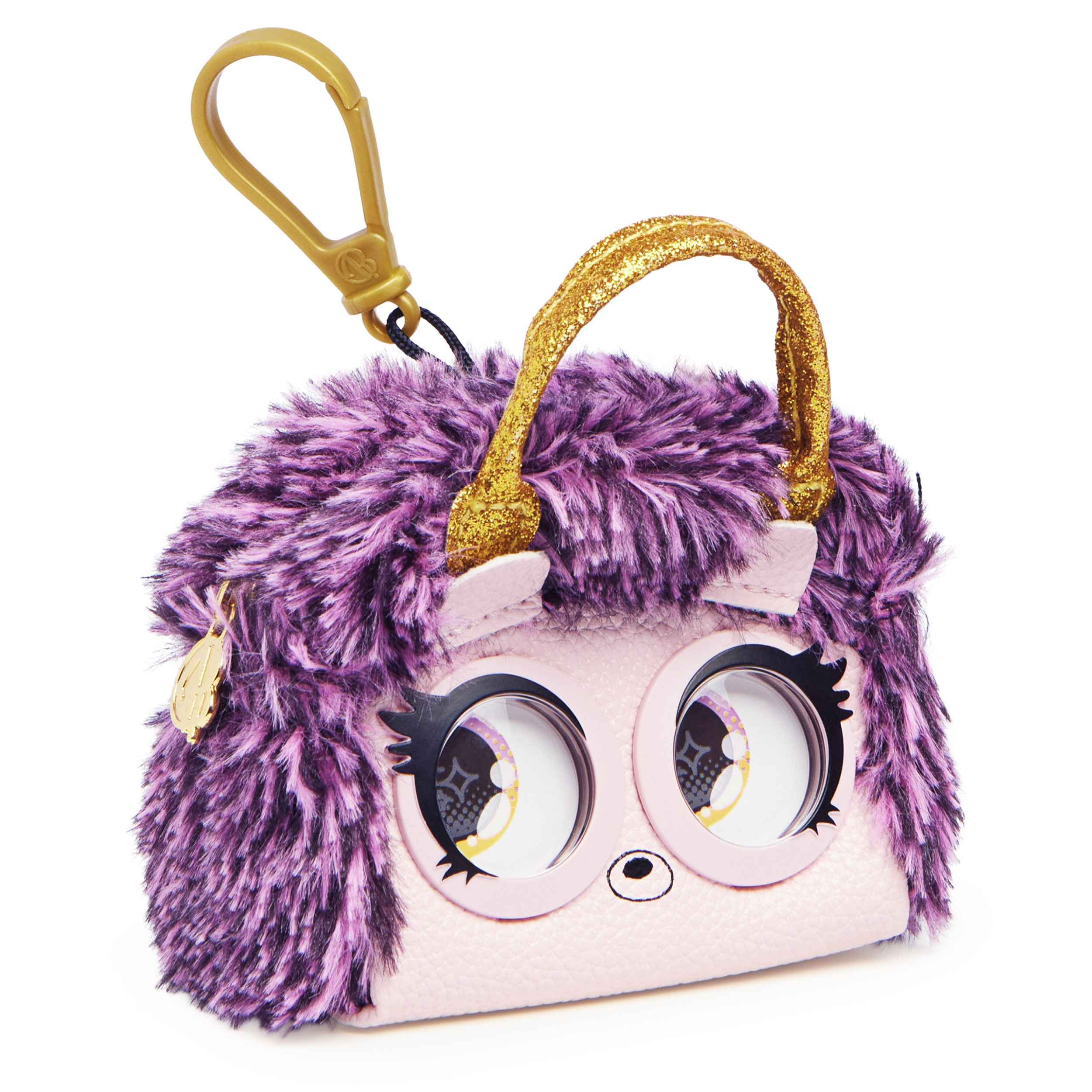 Purse Pets Micros Edgy Hedgy Hedgehog Stylish Small Purse with Eye Roll Feature Kids Toys for Girls Aged 5 and up Spin Master