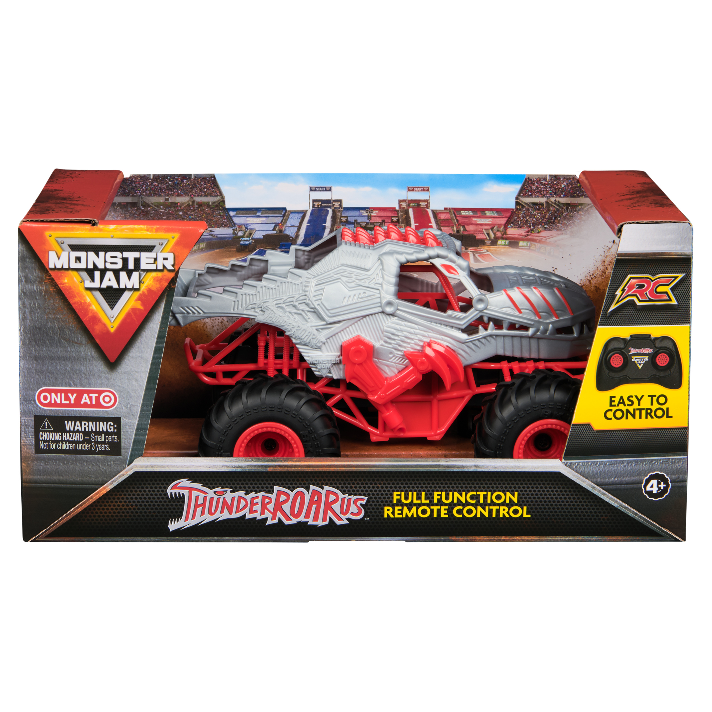 Monster Jam ThunderROARus RC Monster Truck 1 24 Scale Spin Master