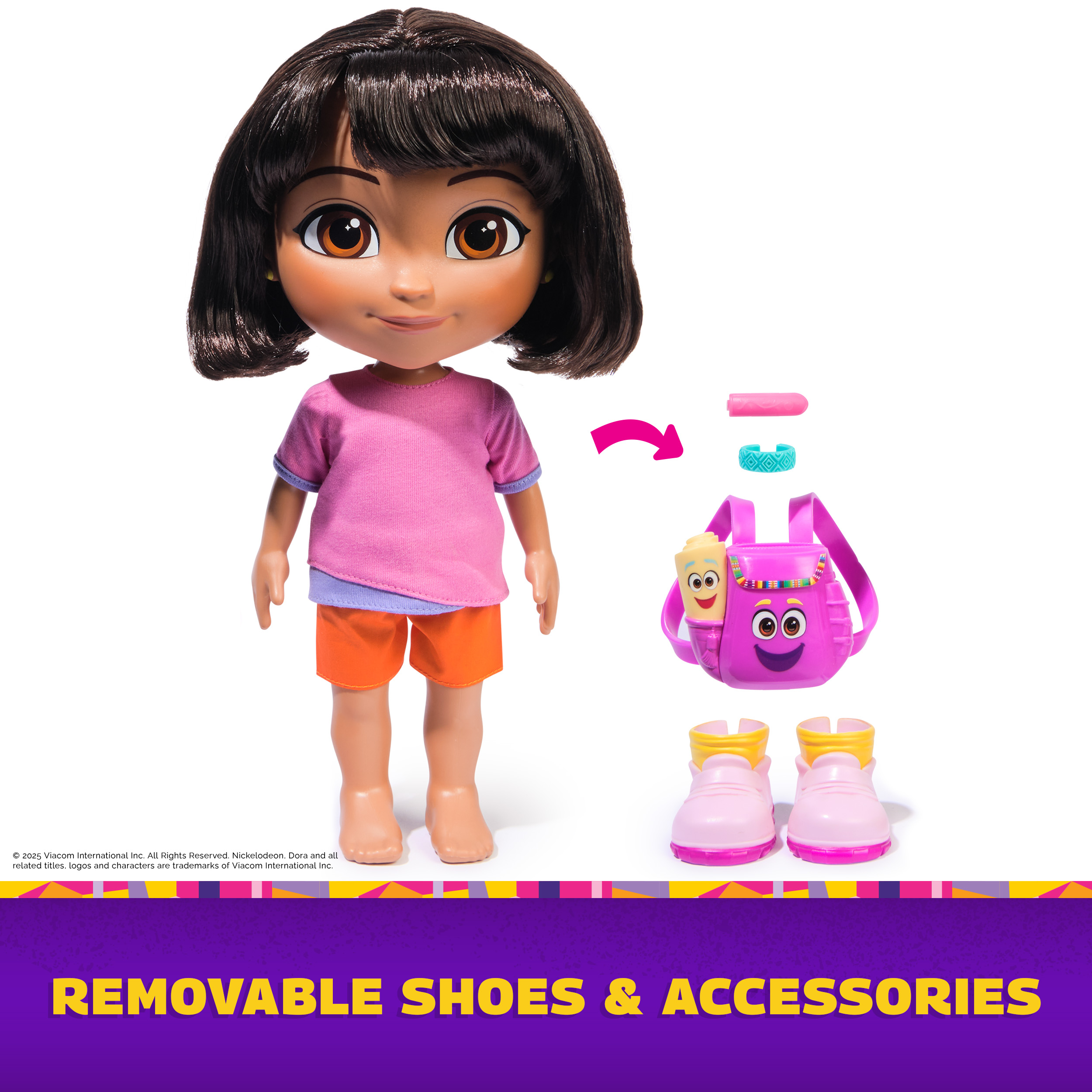 Dora, Sing & Explore Dora Doll with Music, Sound Effects
