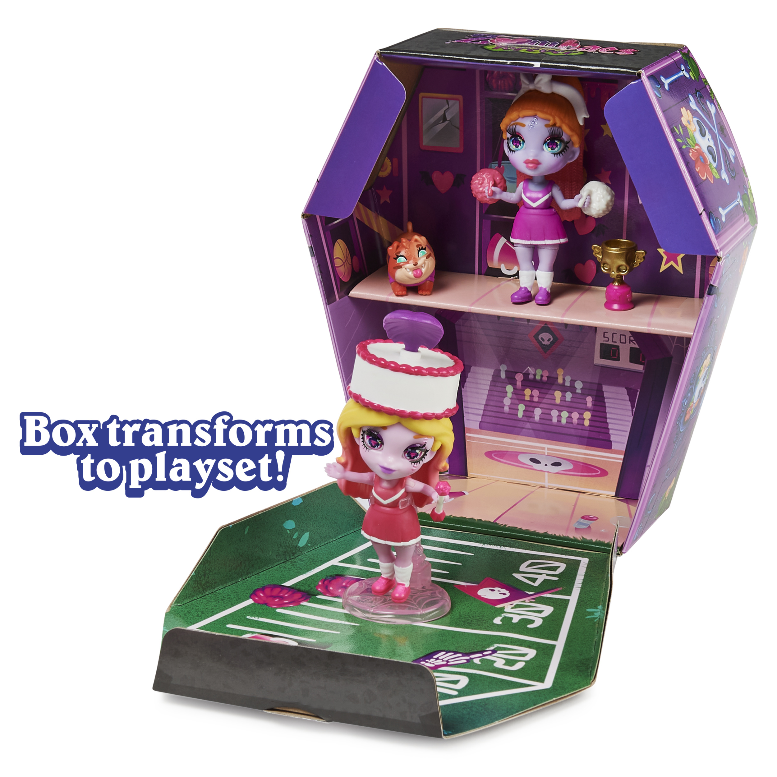 Zombaes Forever, Scream Queens Deluxe Zombie Dolls Set with 2