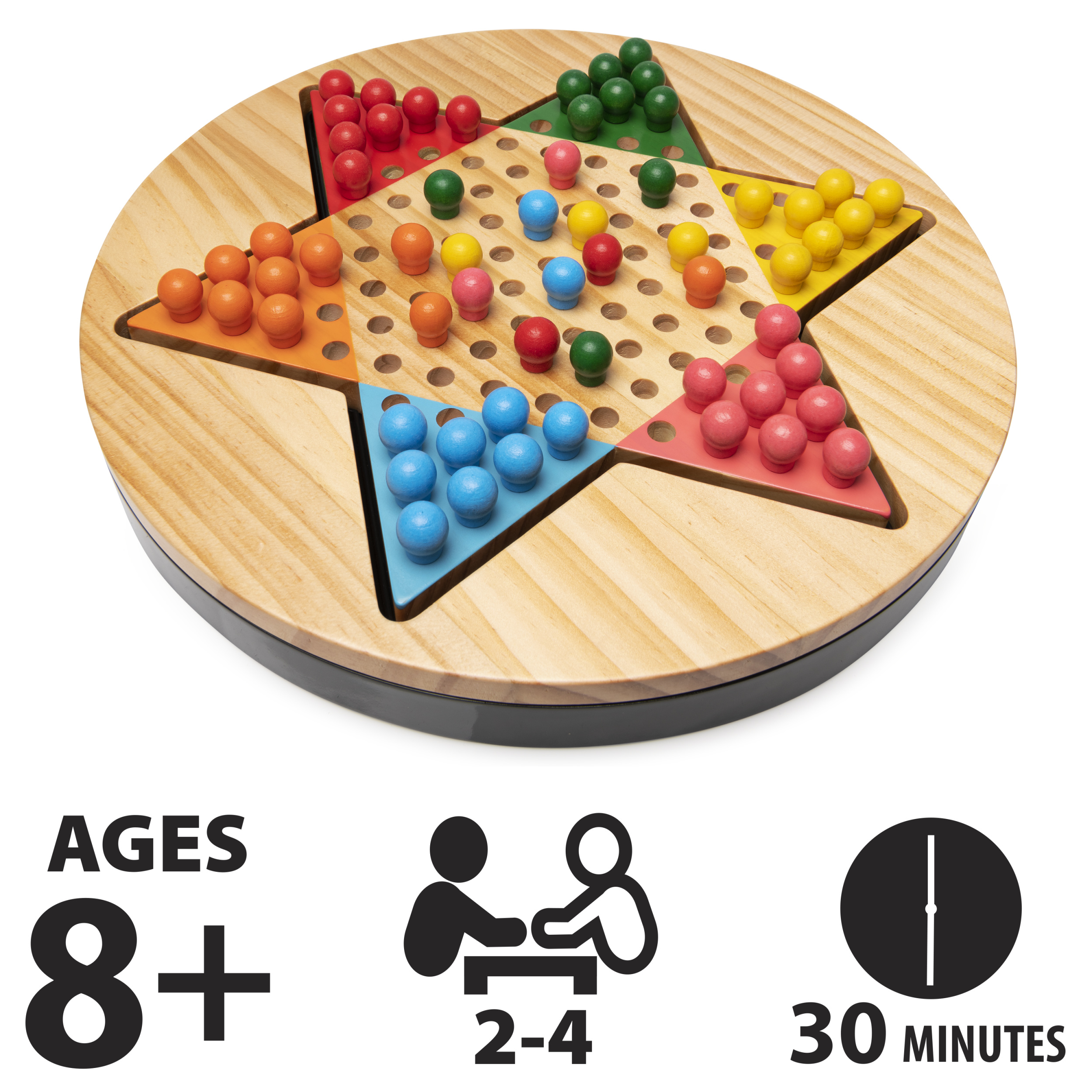 Legacy Deluxe Chinese Checkers | Spin Master