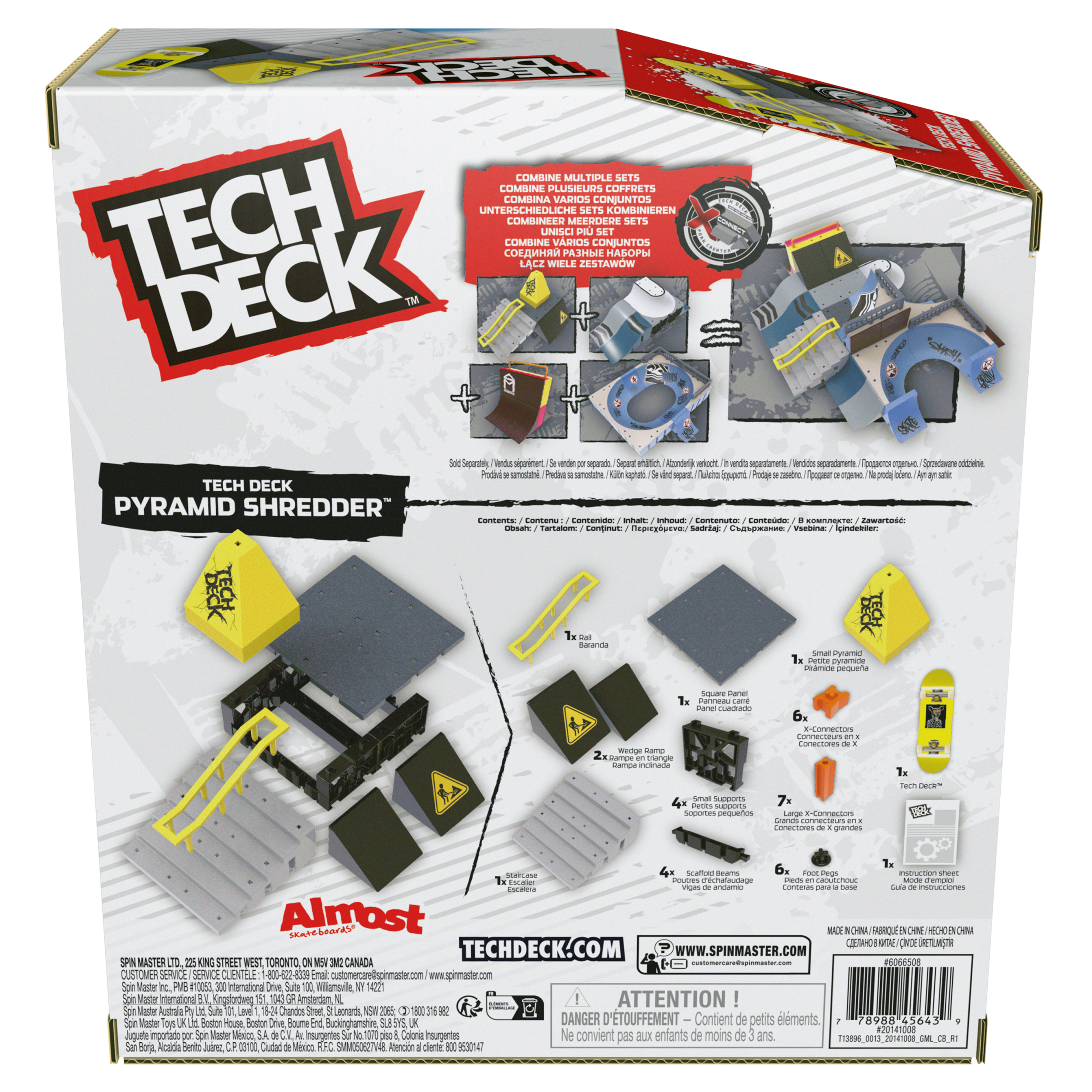Tech Deck, Pyramid Shredder, X-Connect Park Creator