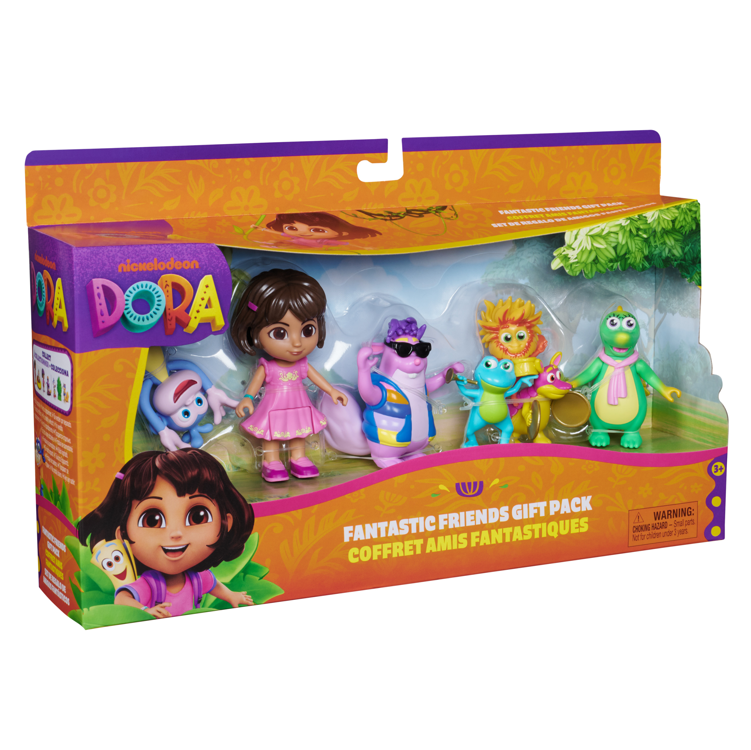 Dora, Fantastic Friends Gift Pack with Dora, Boots, Tico, Isa, and