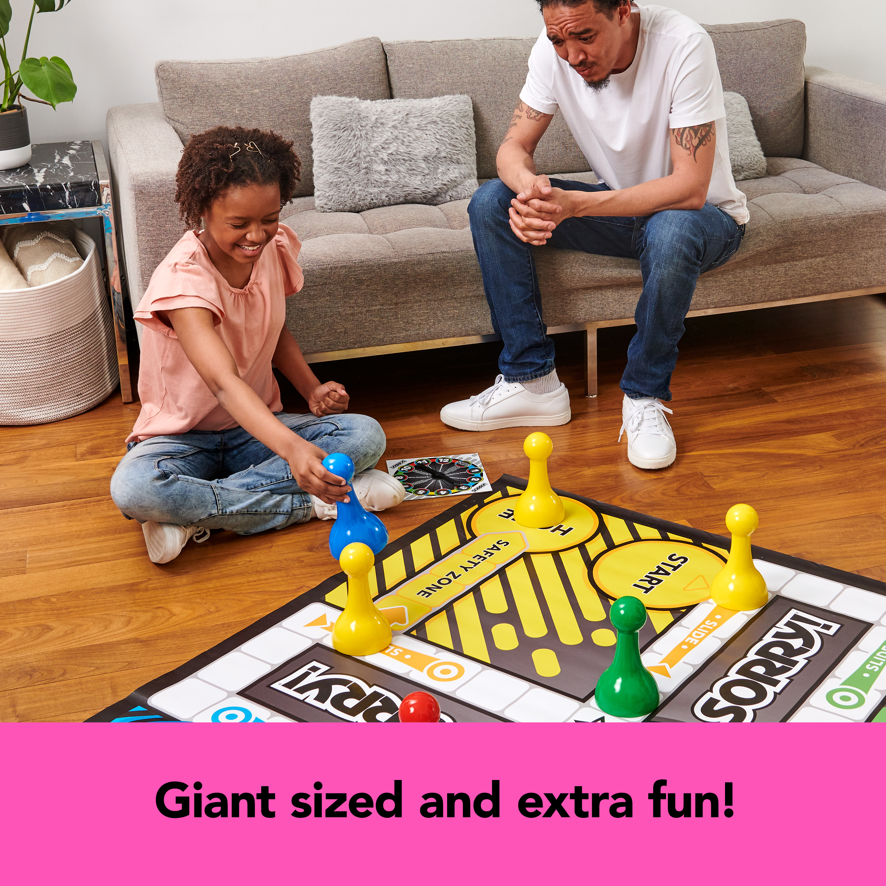 Giant SORRY Classic Family Board Game Indoor Outdoor Retro Party ...