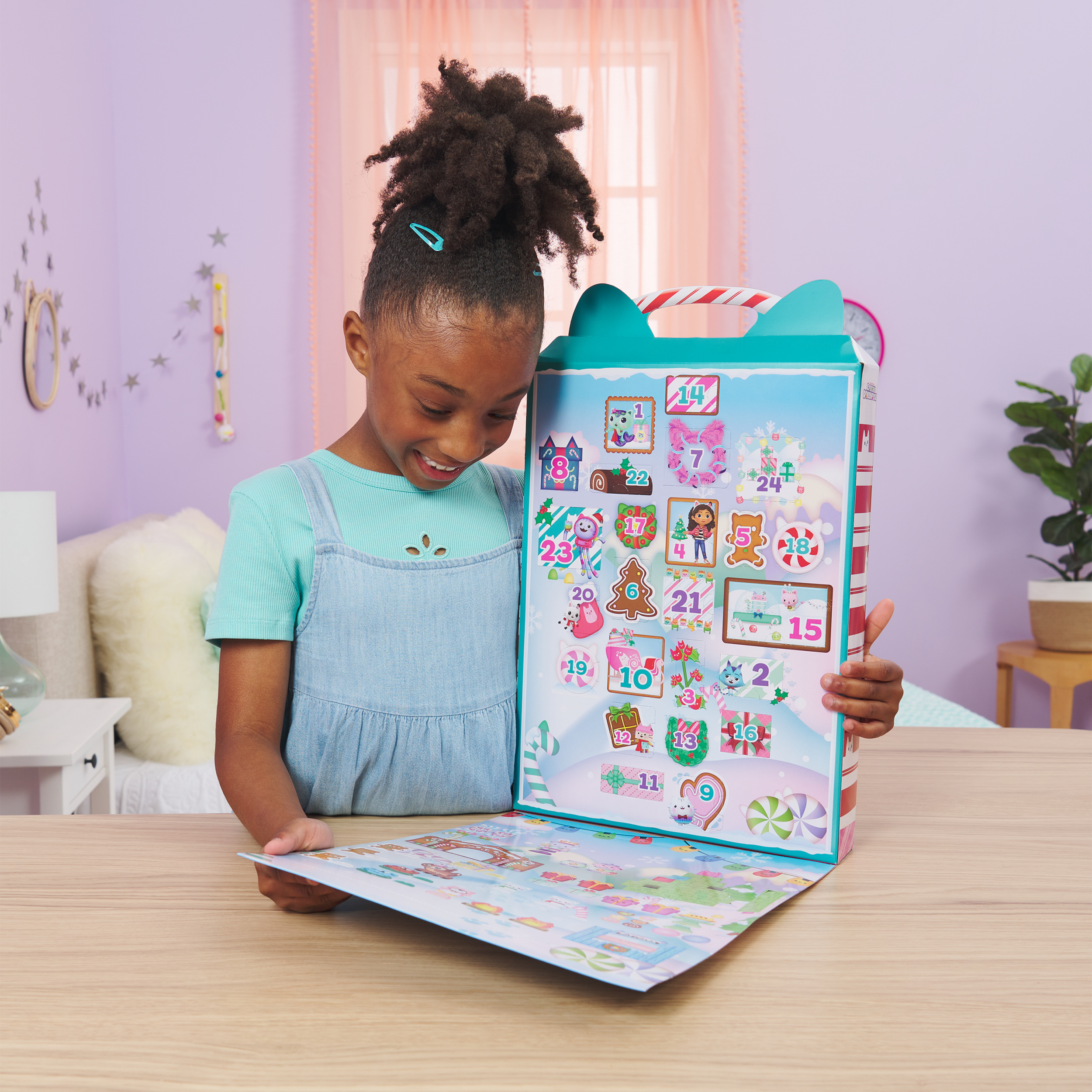 Gabby's Dollhouse, Advent Calendar 2023, 24 Surprise Toys
