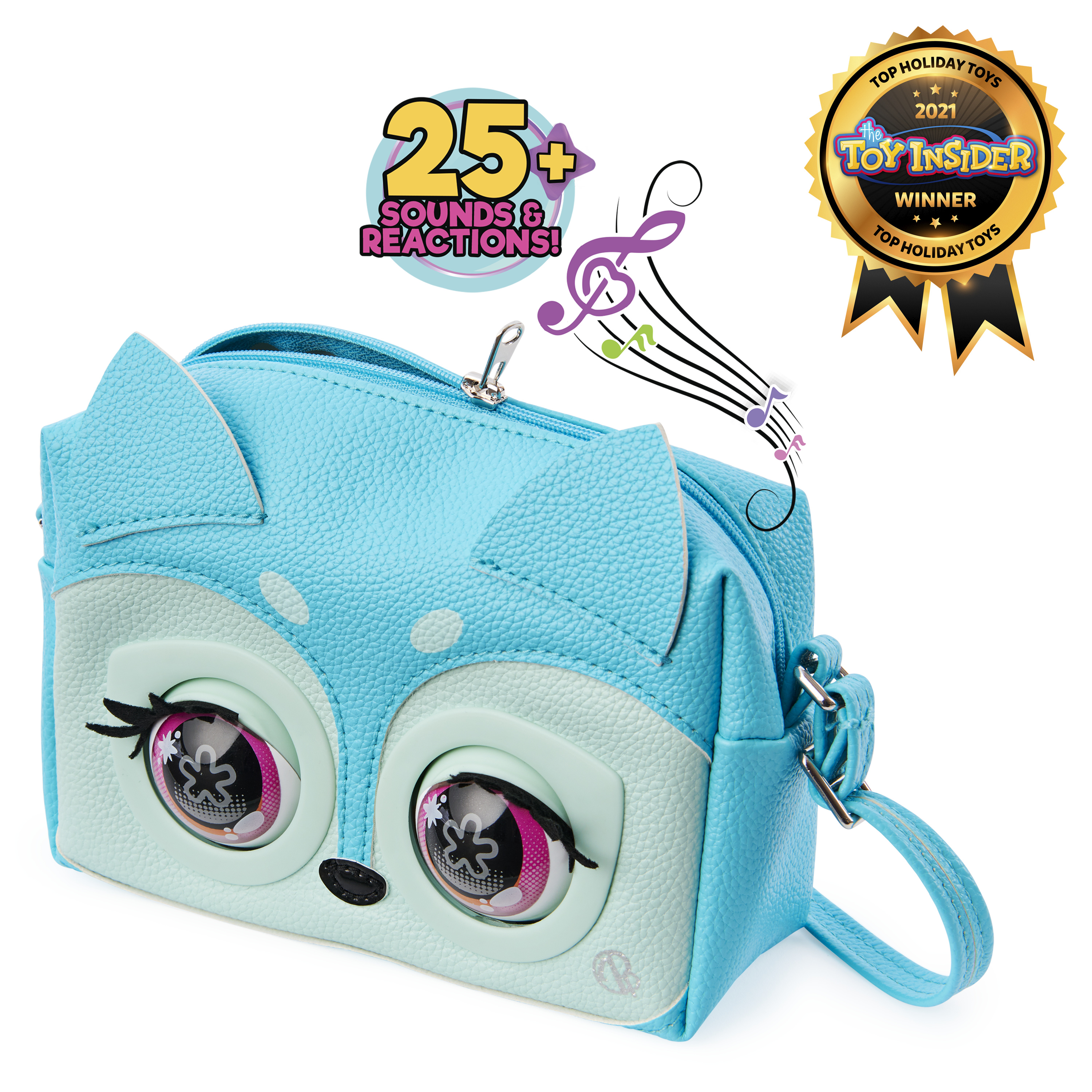 Purse Pets, Fierce Fox Interactive Pet Toy & Crossbody Kids
