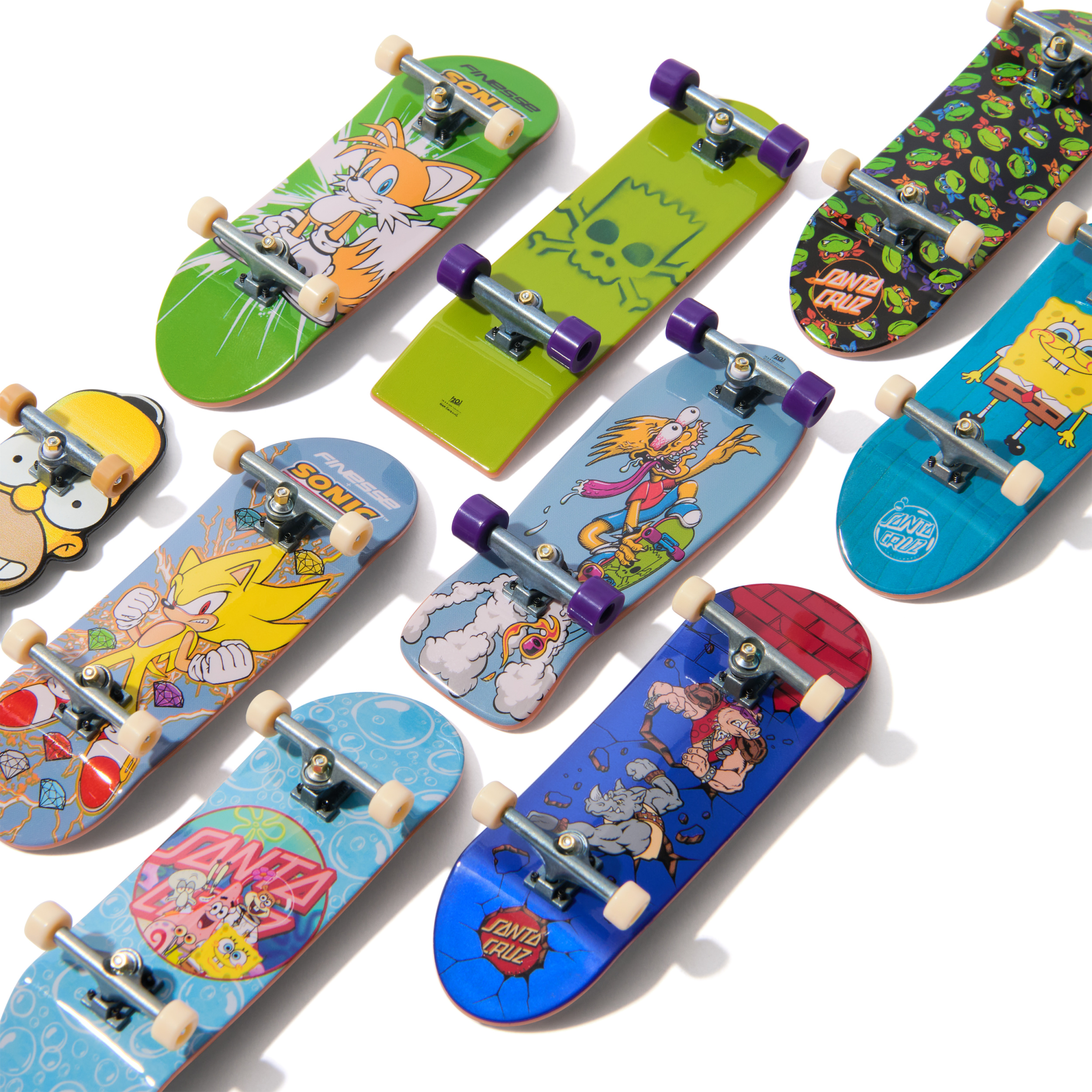 Mini Dec Tech Deck, Simpsons Series Finger Board, Collectible and Customizable ...