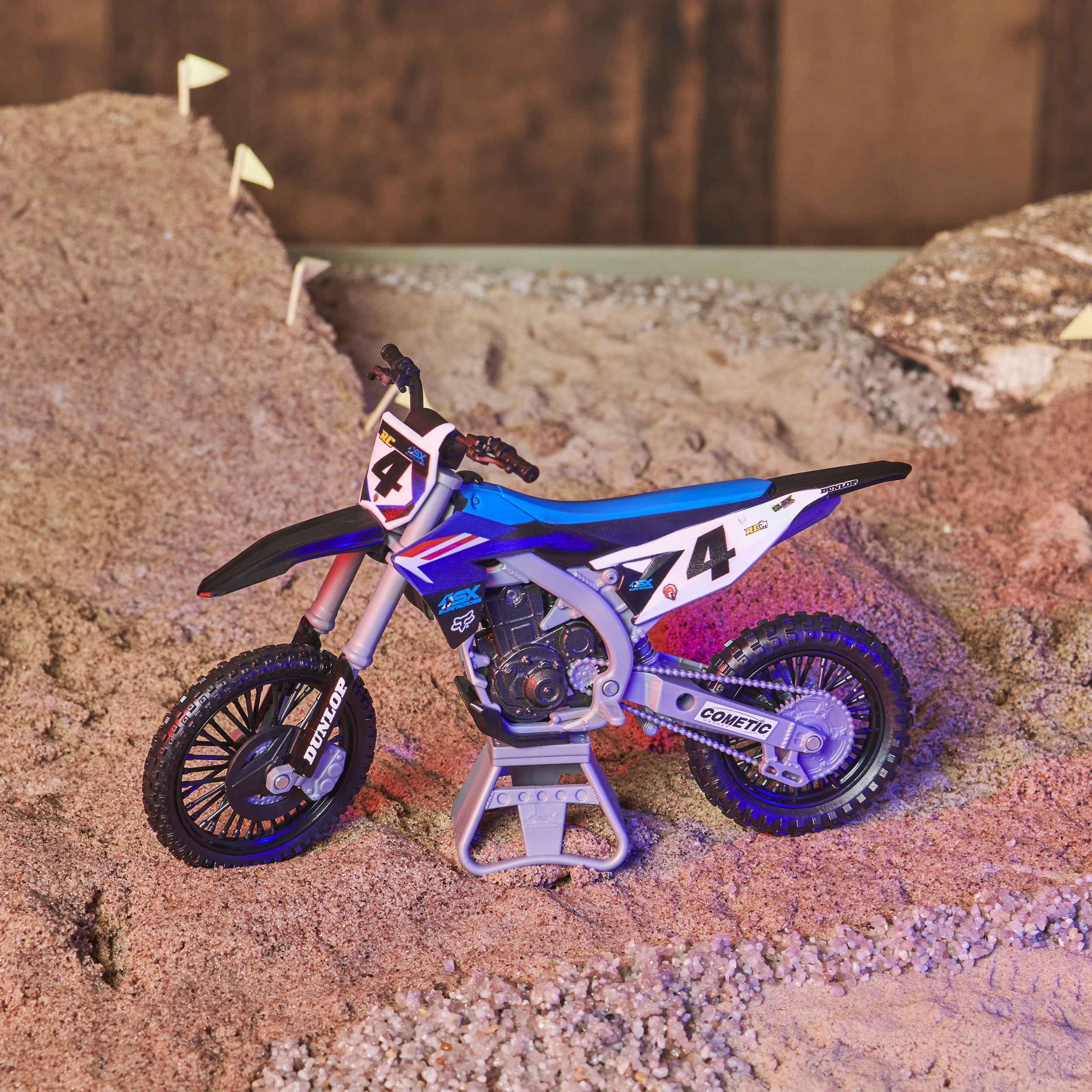 Supercross, Ricky Carmichael 1:10 Scale Die-Cast Motorcycle
