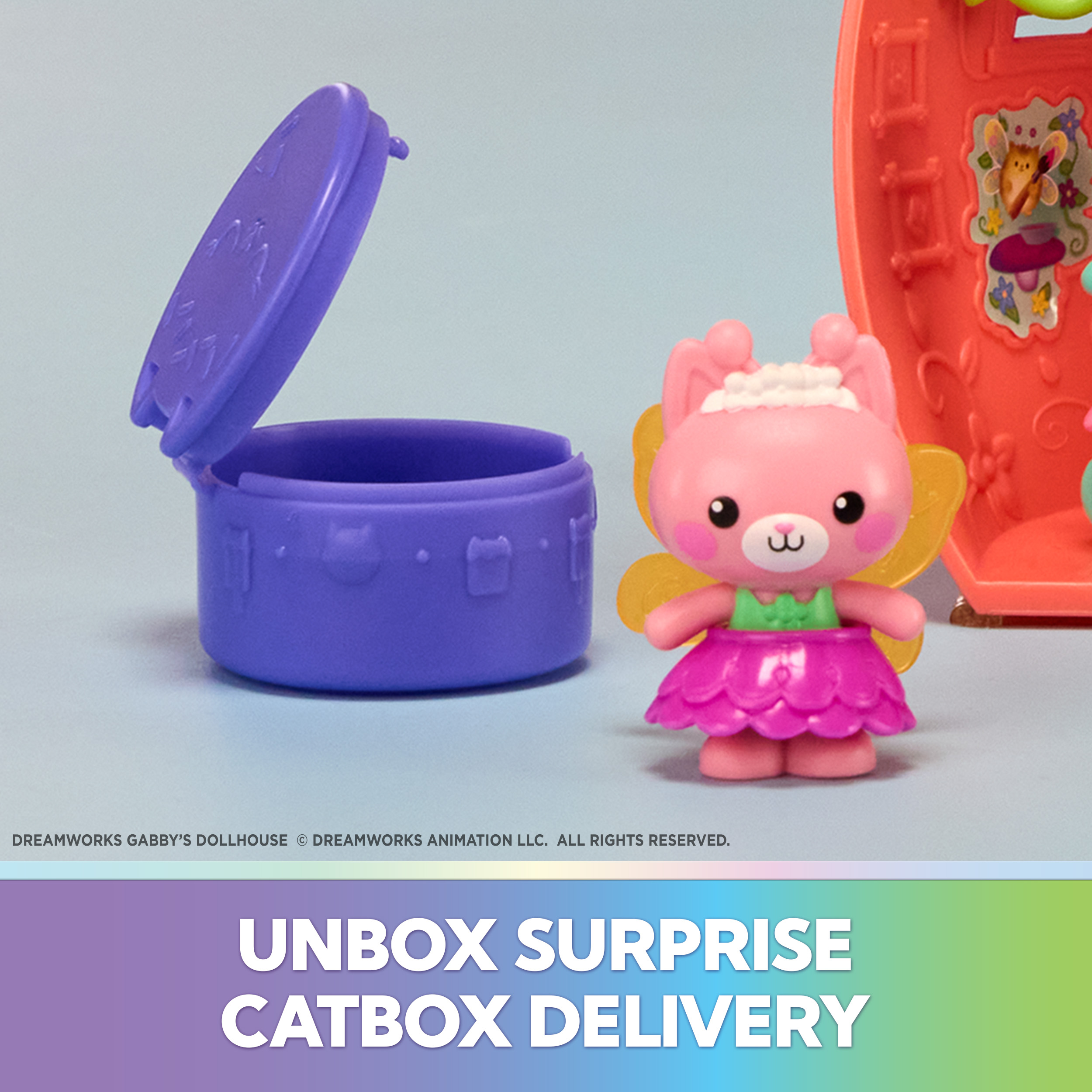 Gabby's Dollhouse Fairylandia, Kitty Fairy’s Flutter-riffic Playset