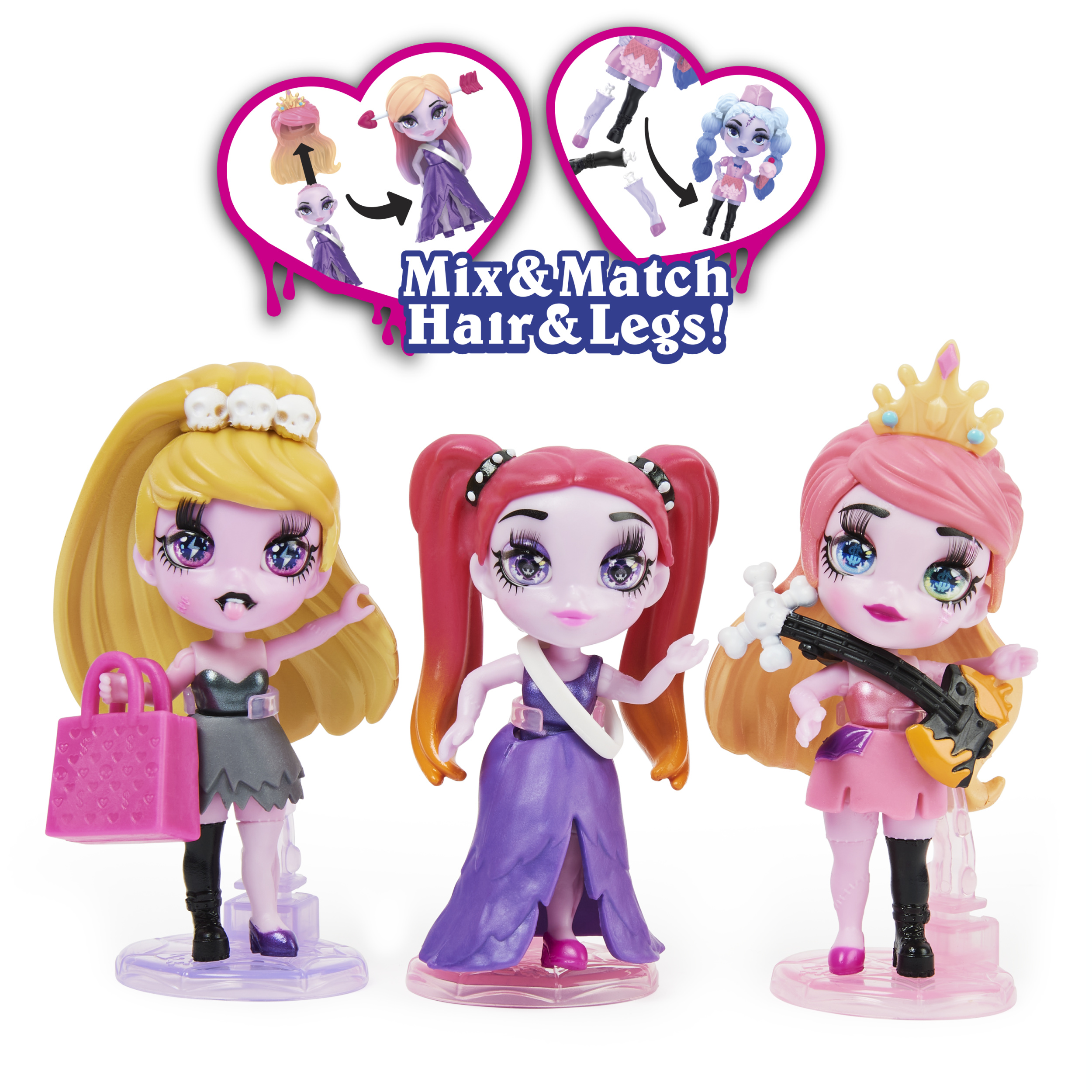 Zombaes Forever ファッションゾンビドール Zombaes Forever, Wild Vibes, Surprise Collectible Zombie