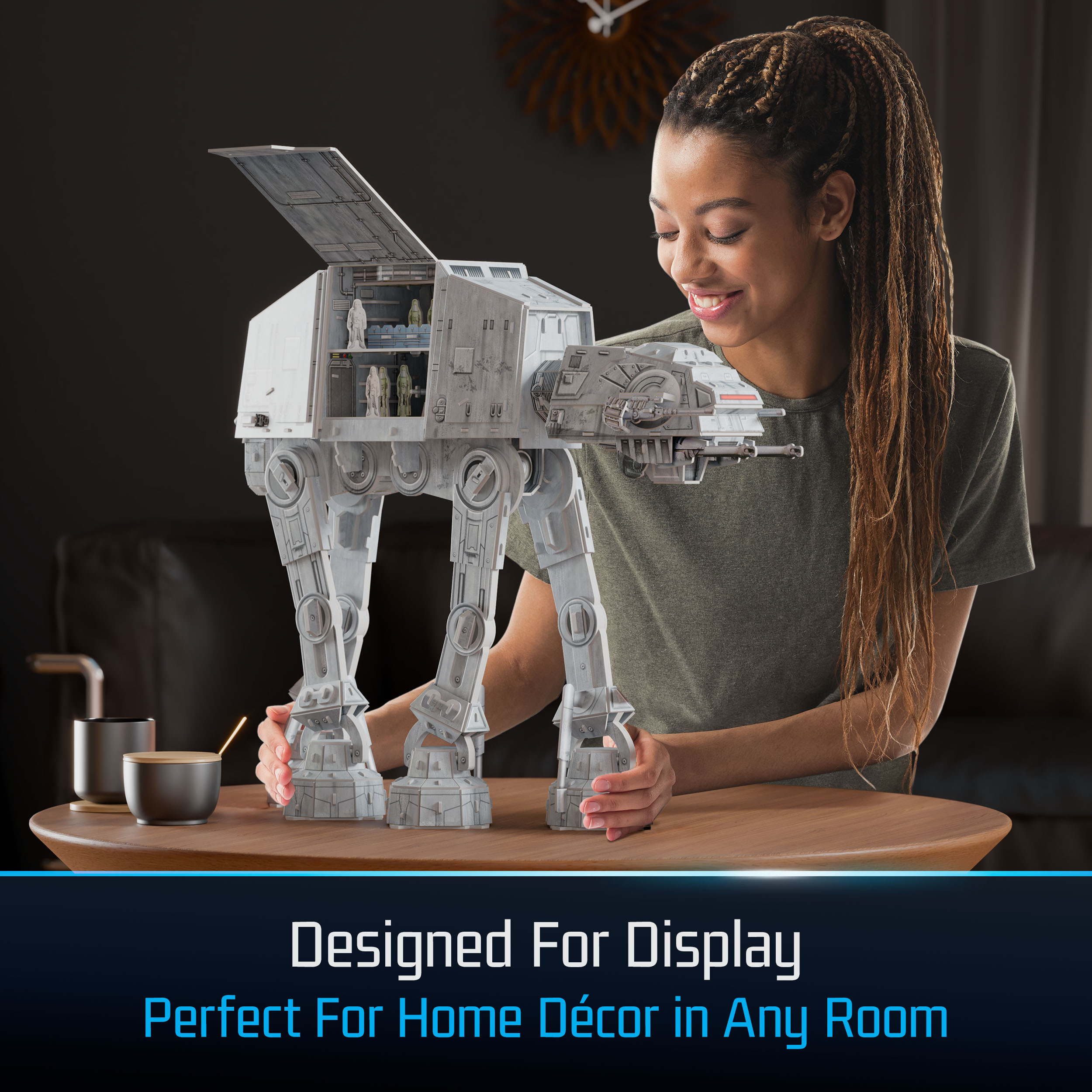 4D Build, Star Wars Imperial At-At 3D Model Kit, Star Wars