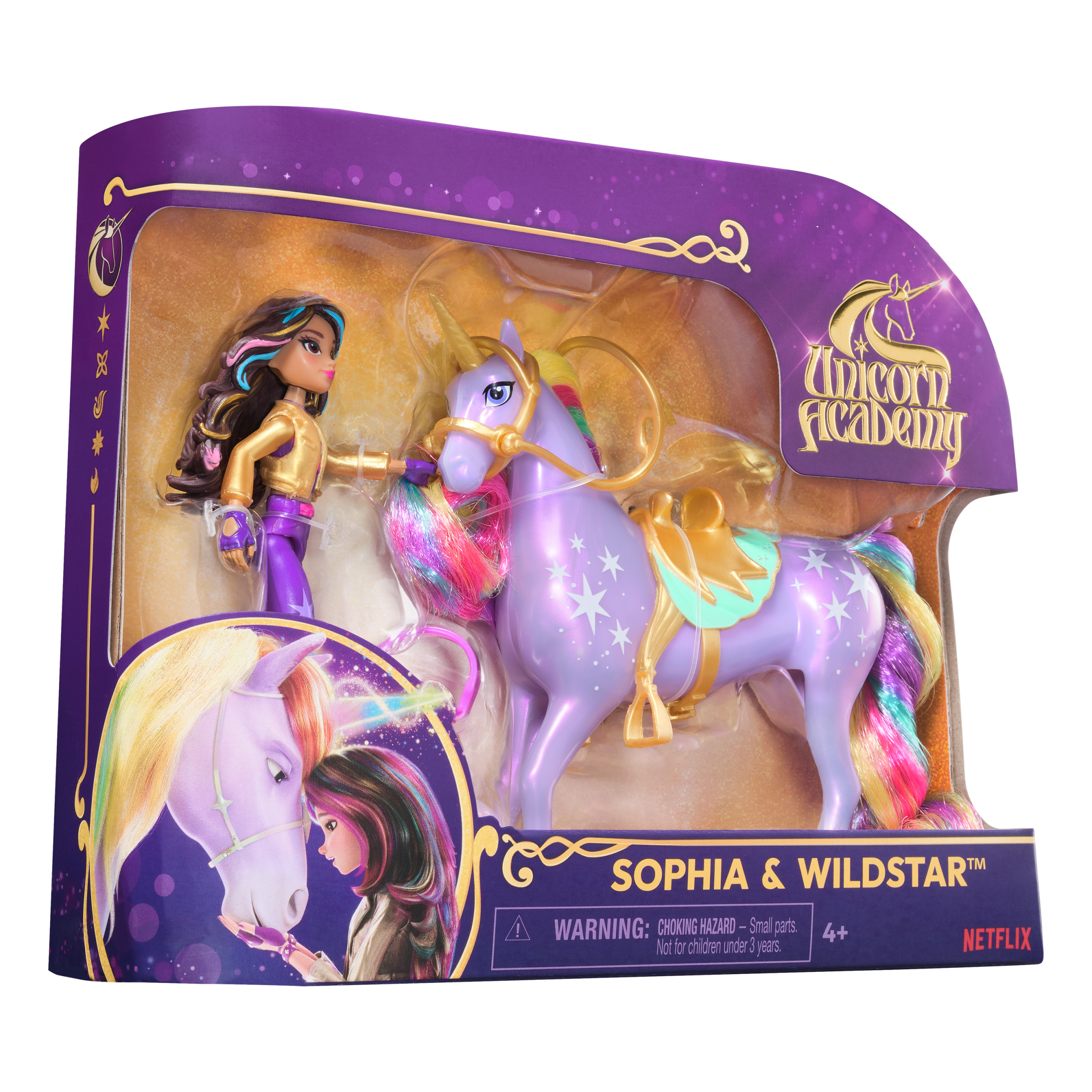カープ×UNICORN コラボフィギュア Unicorn Academy, Sophia & Wildstar Figure Set | Spin Master