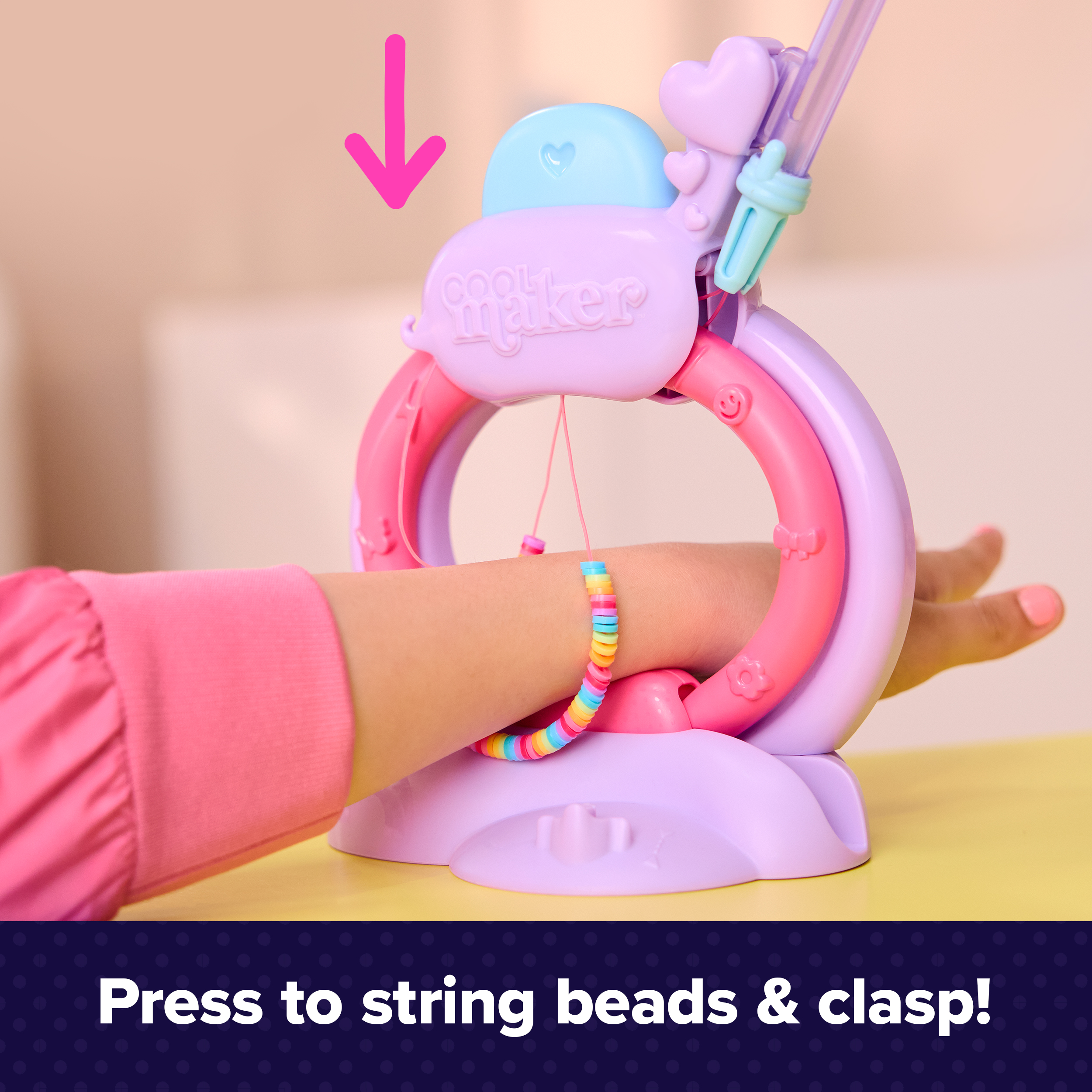 Cool Maker, Stack'd Heishi Studio Bracelet Making Kit with