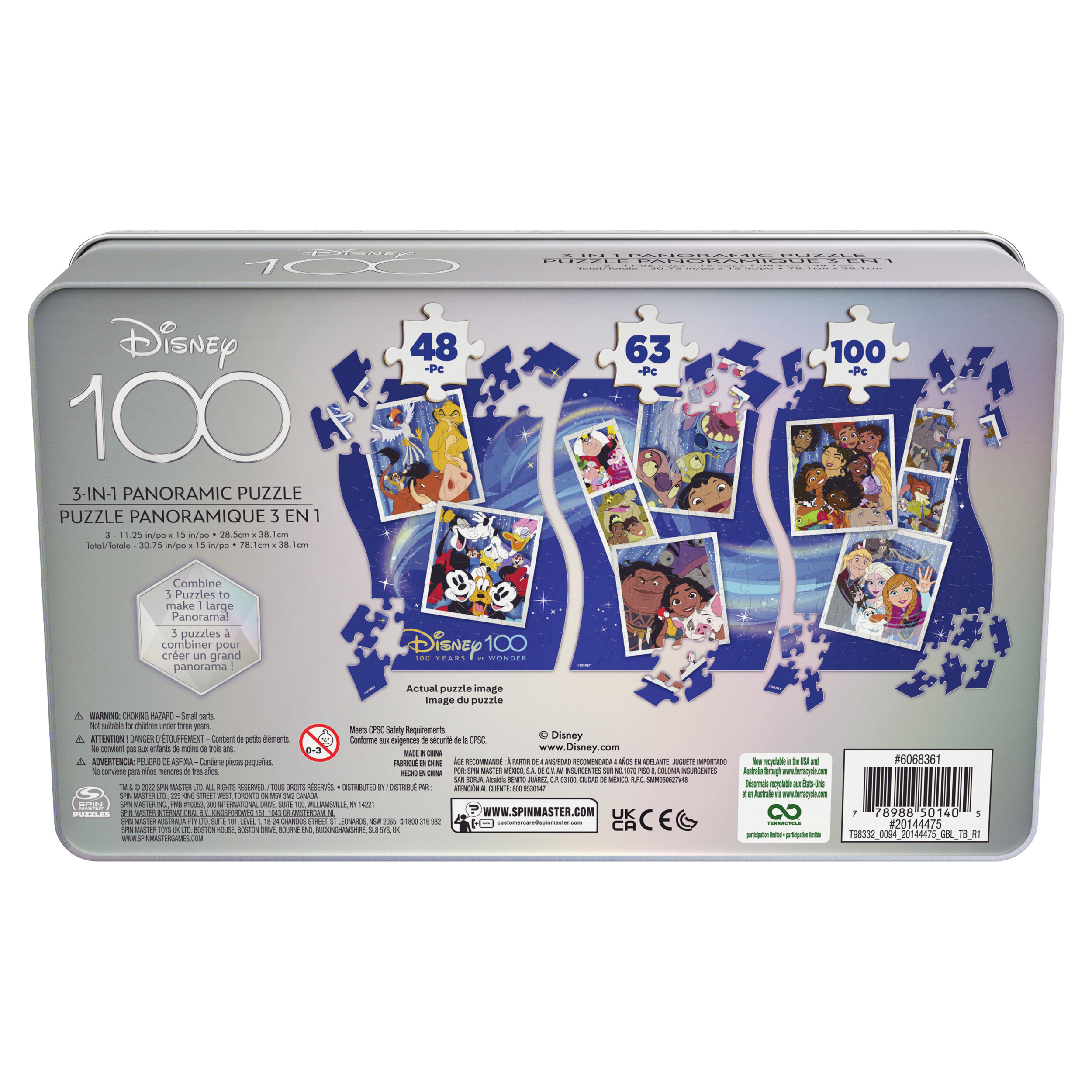 ディズニー ディズニーワールド パズル Disney All Character Dream 108 Piece Jigsaw Puzzle Tenyo