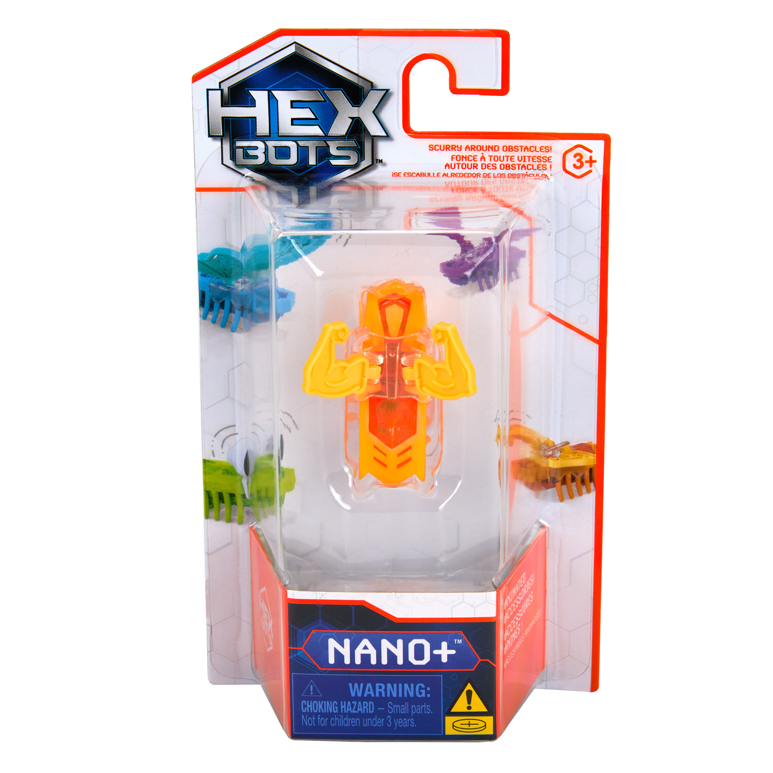HEX BOTS Nano Muscle Arms Single, Sensory Toys for Kids & Cats with ...