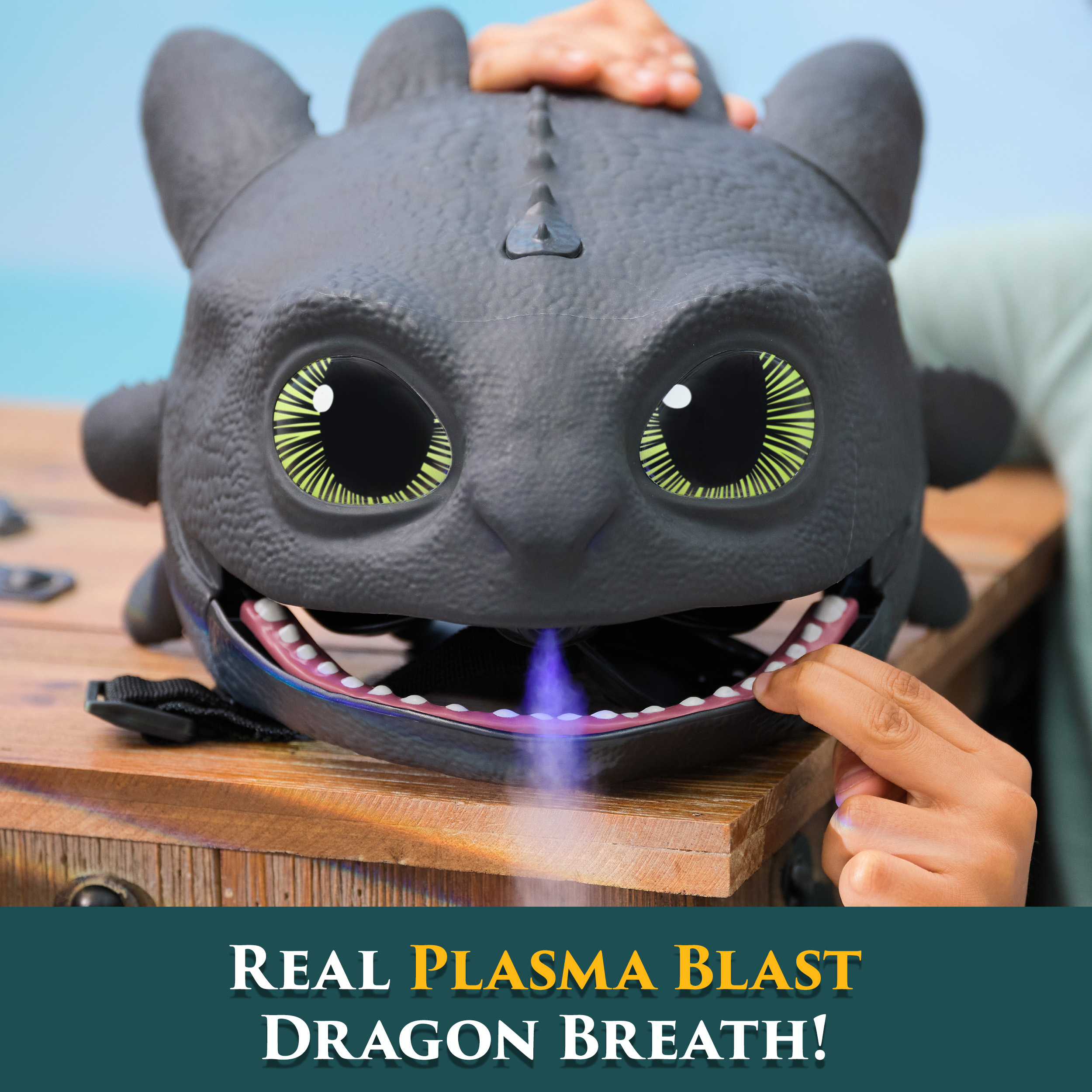 Dreamworks Dragons, Blast and Roar Toothless Mask