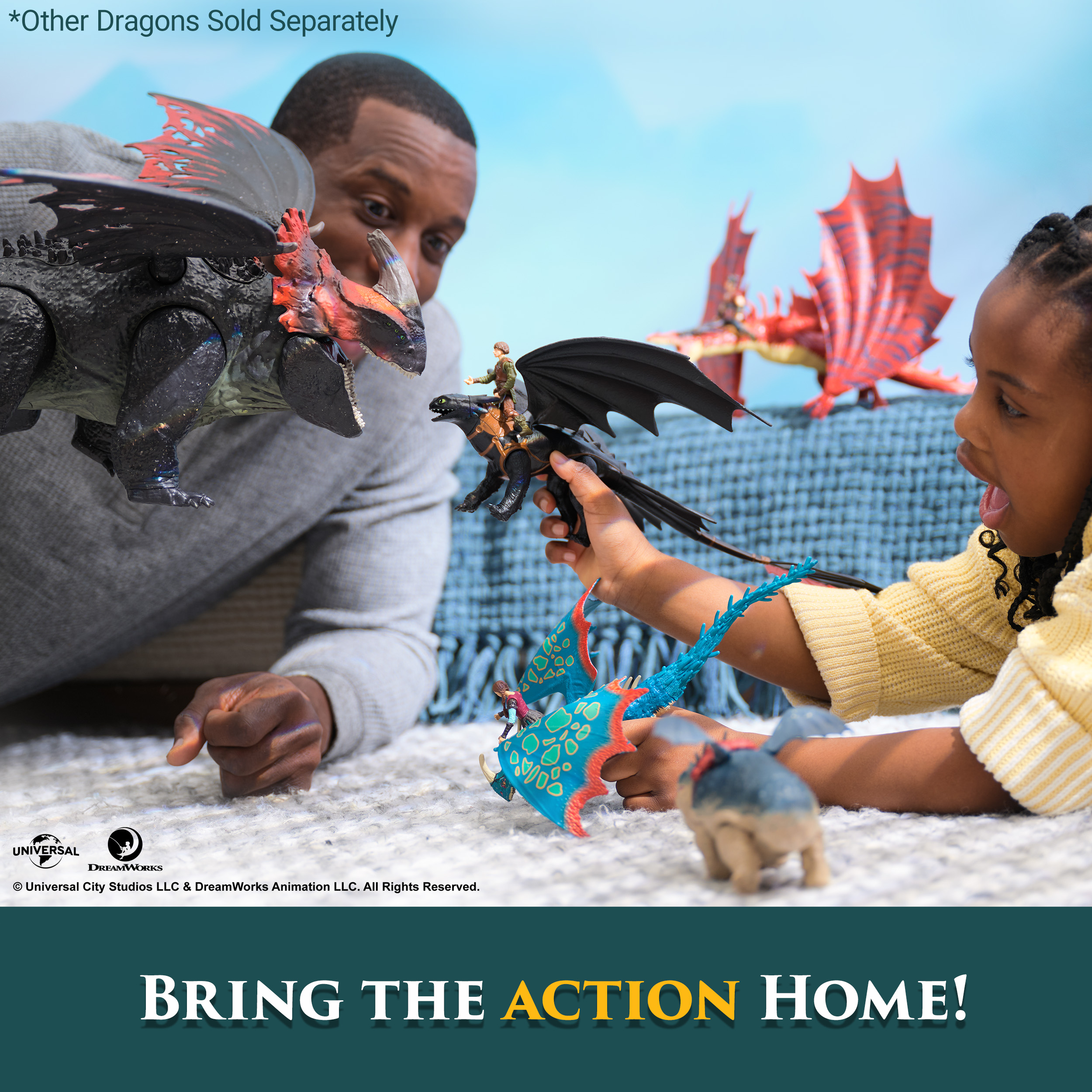 Dreamworks Dragons How to Train Your Dragon, Final Battle Pack of
