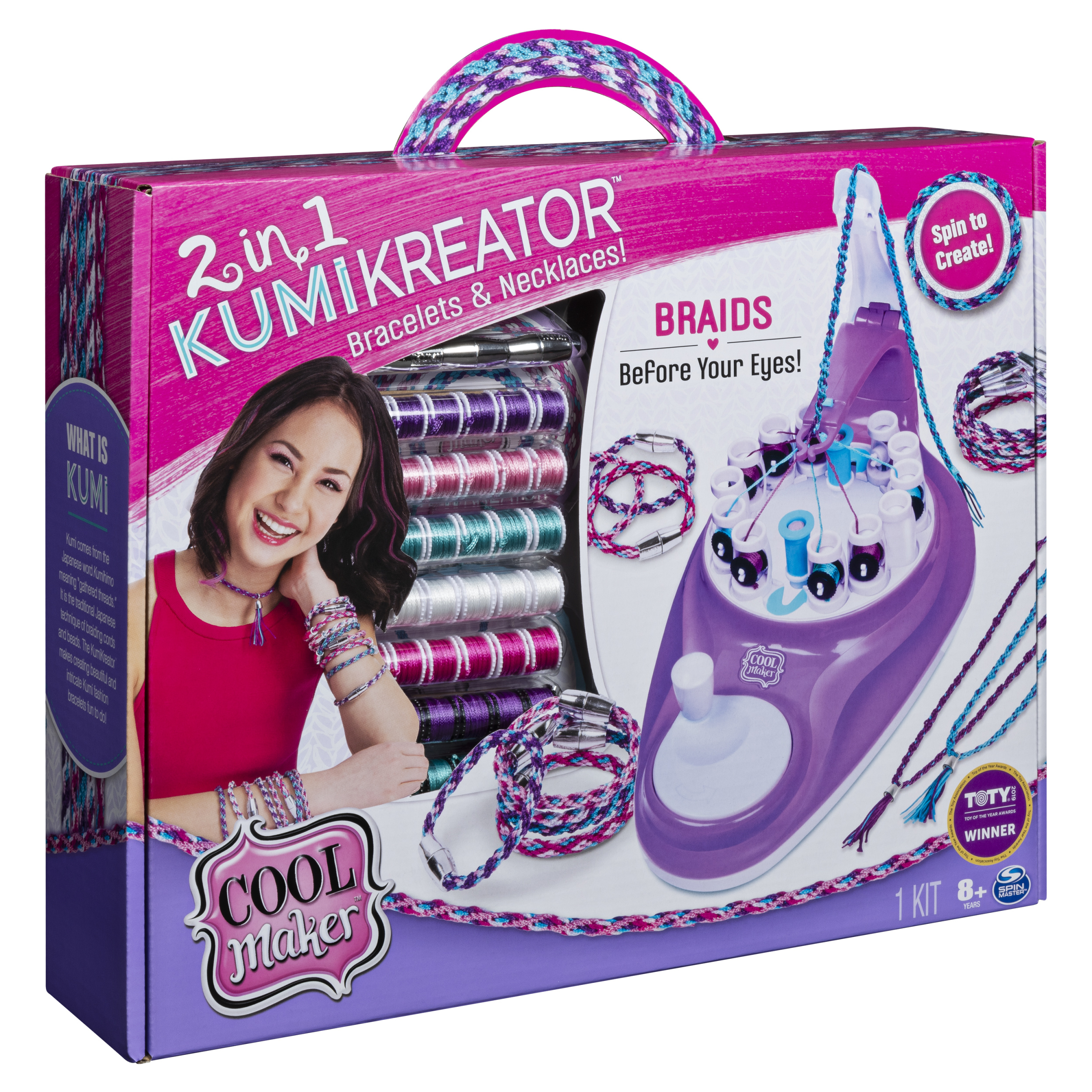 Cool Maker, 2-in-1 KumiKreator, Necklace and Friendship
