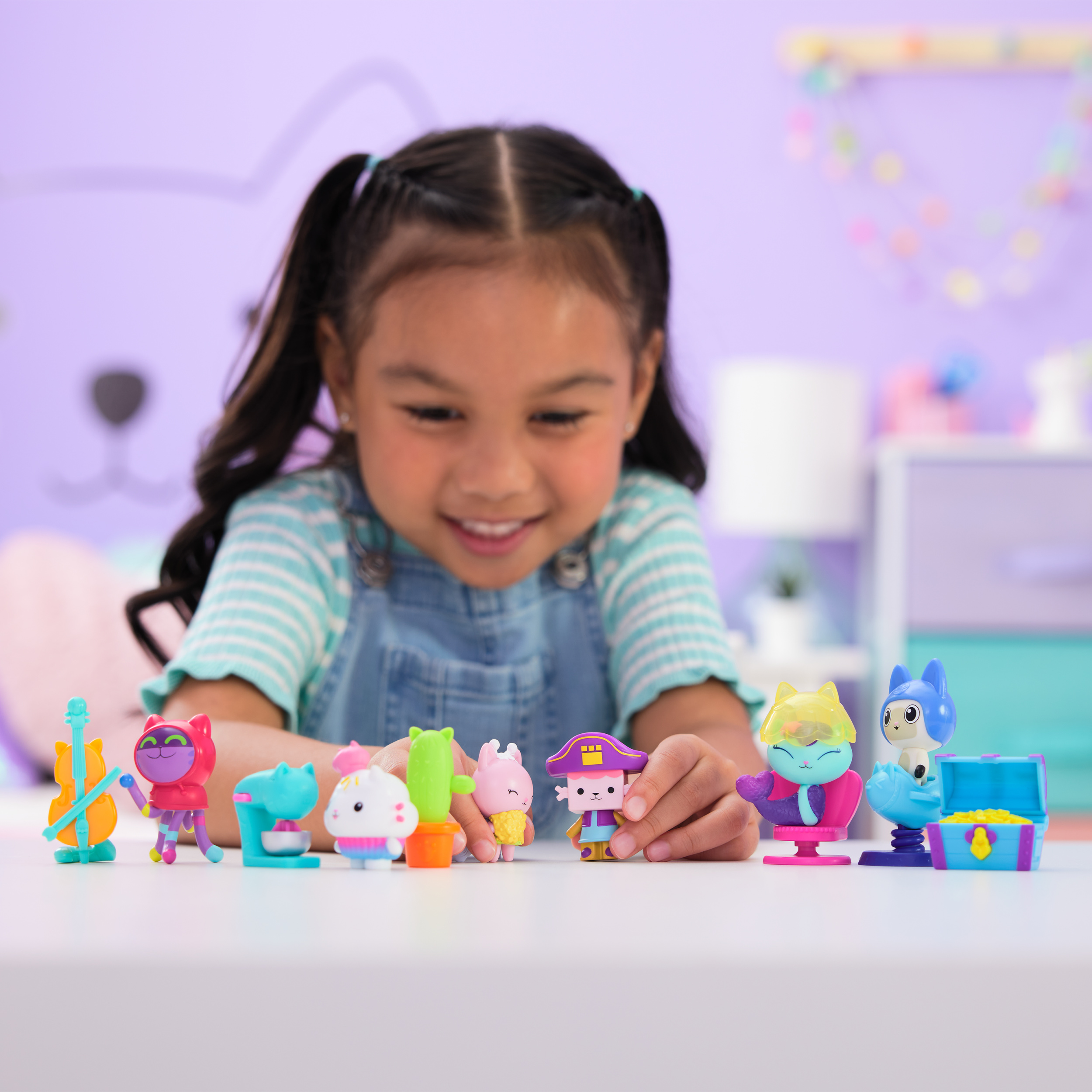 Gabby's Dollhouse, Kitty Fairy & Cactus, Toy Figure