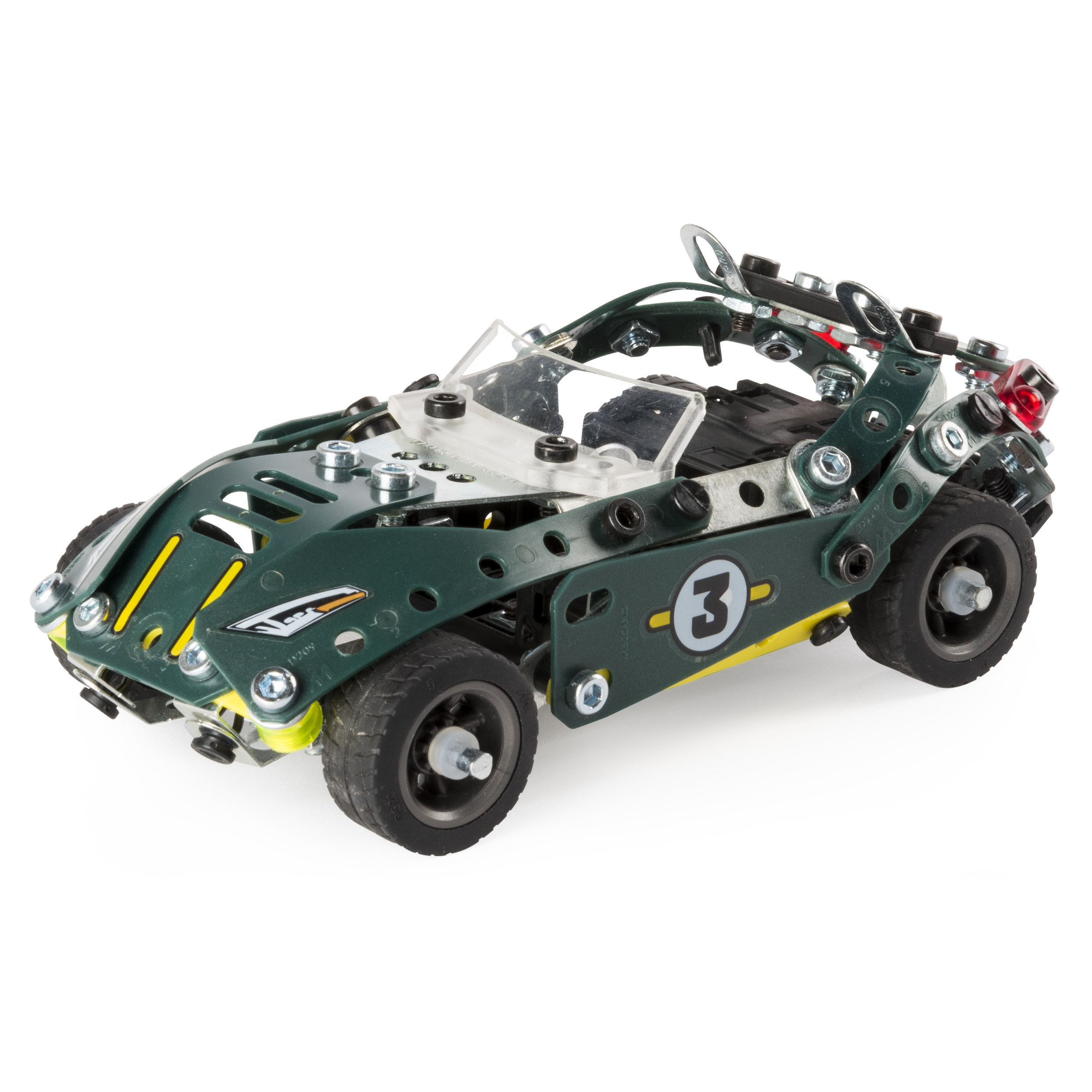 Meccano - 5-in-1 Roadster Pull Back Car | Spin Master