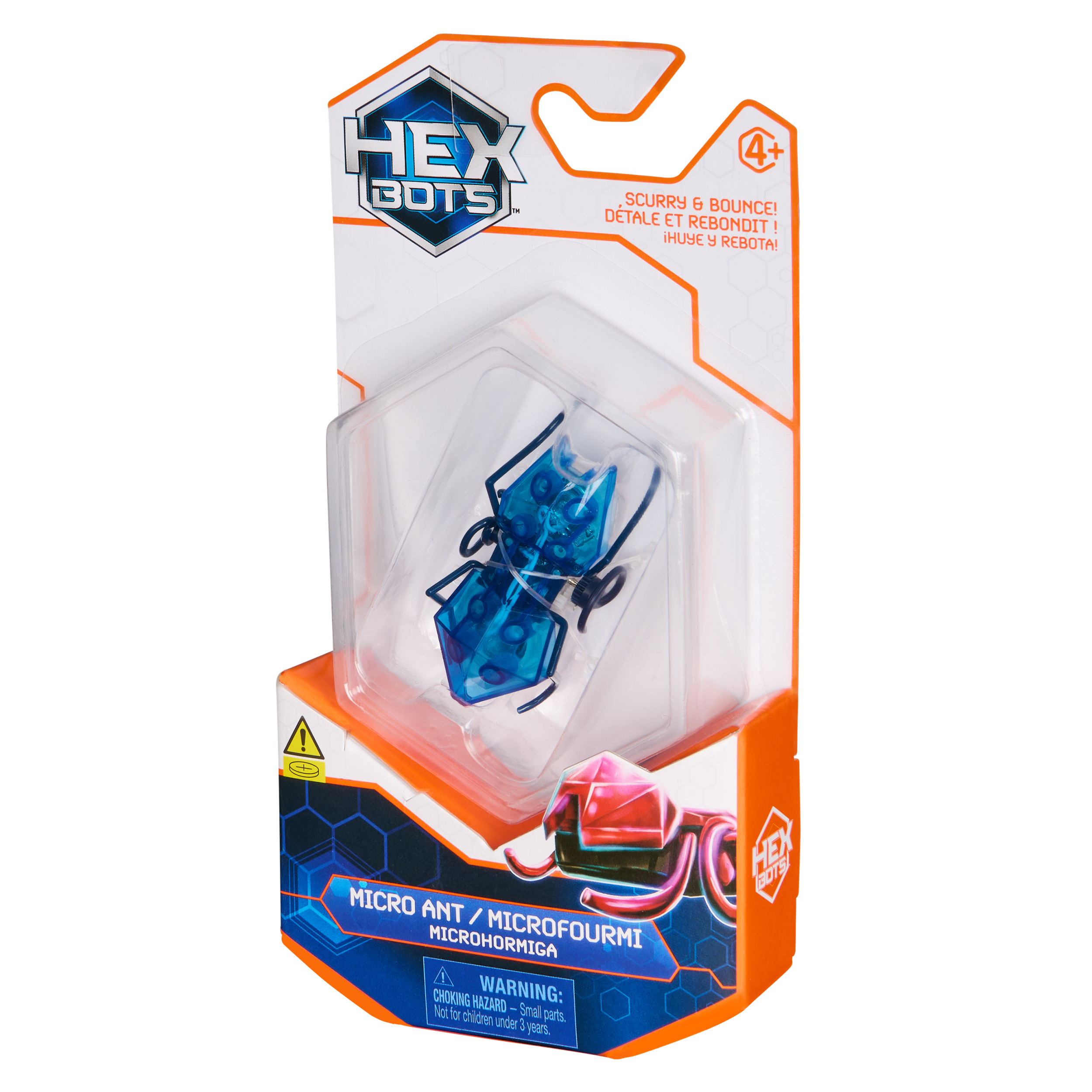 HEX BOTS Robotic Micro Ant, Autonomous Mechanic Insect Toys for Kids ...
