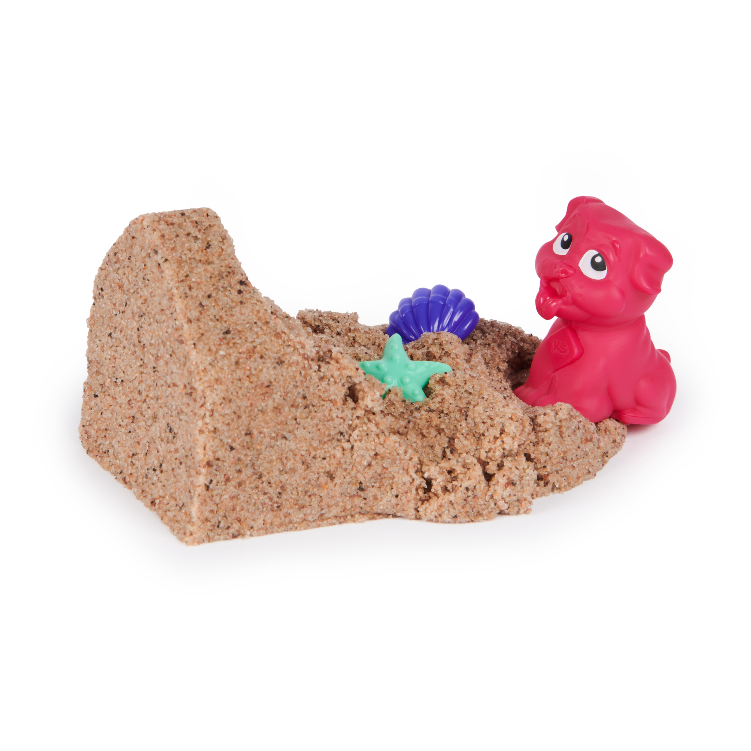 Kinetic Sand, Doggie Dig with Surprise Multipurpose Dog Tool, 6oz
