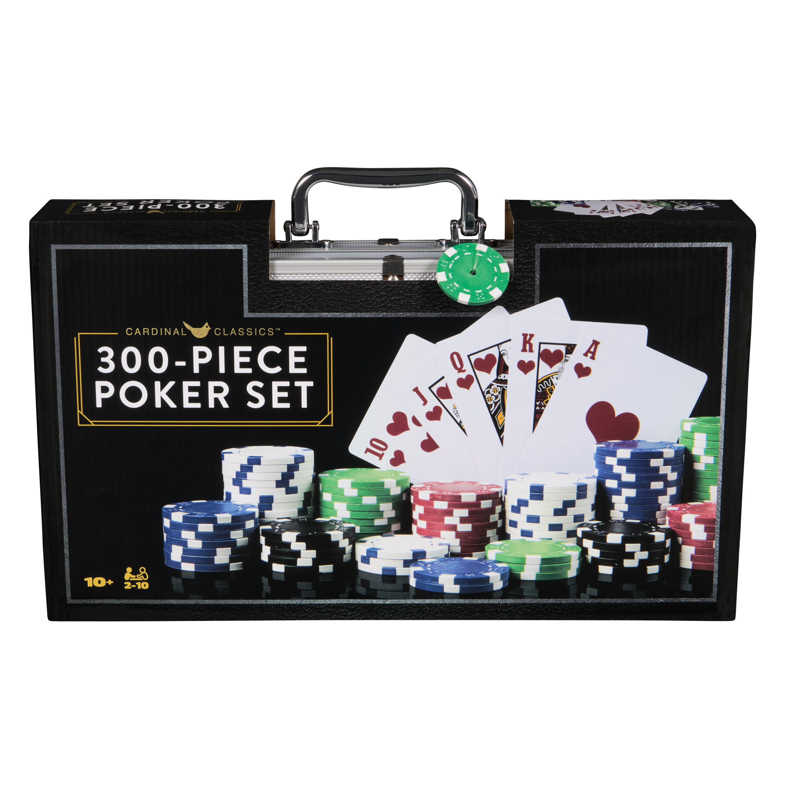 コレクション WACHFIELD POKER COLLECTION Spin Master Games, Cardinal Classics, 300-Piece Poker Set