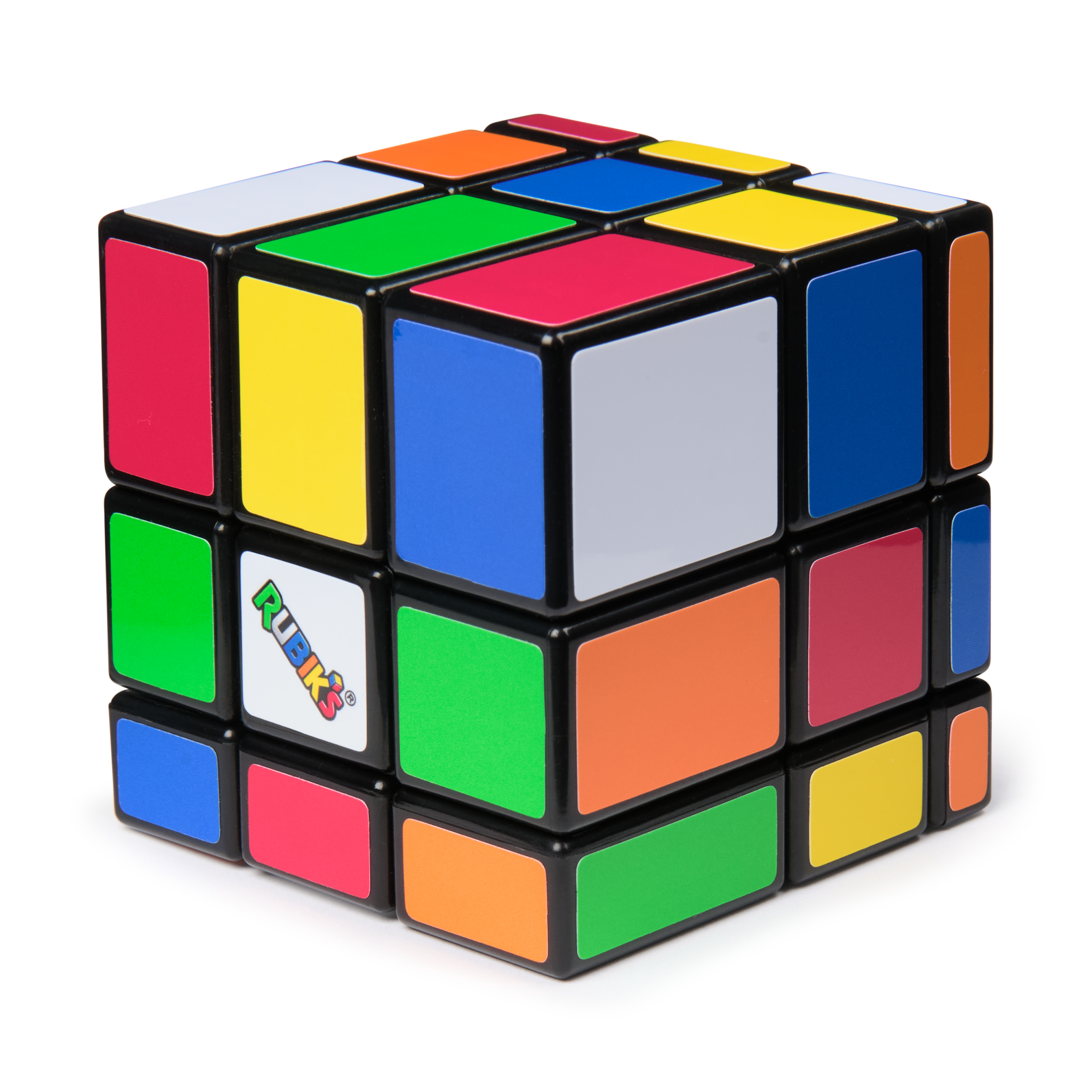Rubik s Cube Block Game A New Twist on the Classic Problem Solving Puzzle Game Brain Teaser Fidget Toy for Adults Kids Ages 8 Spin Master