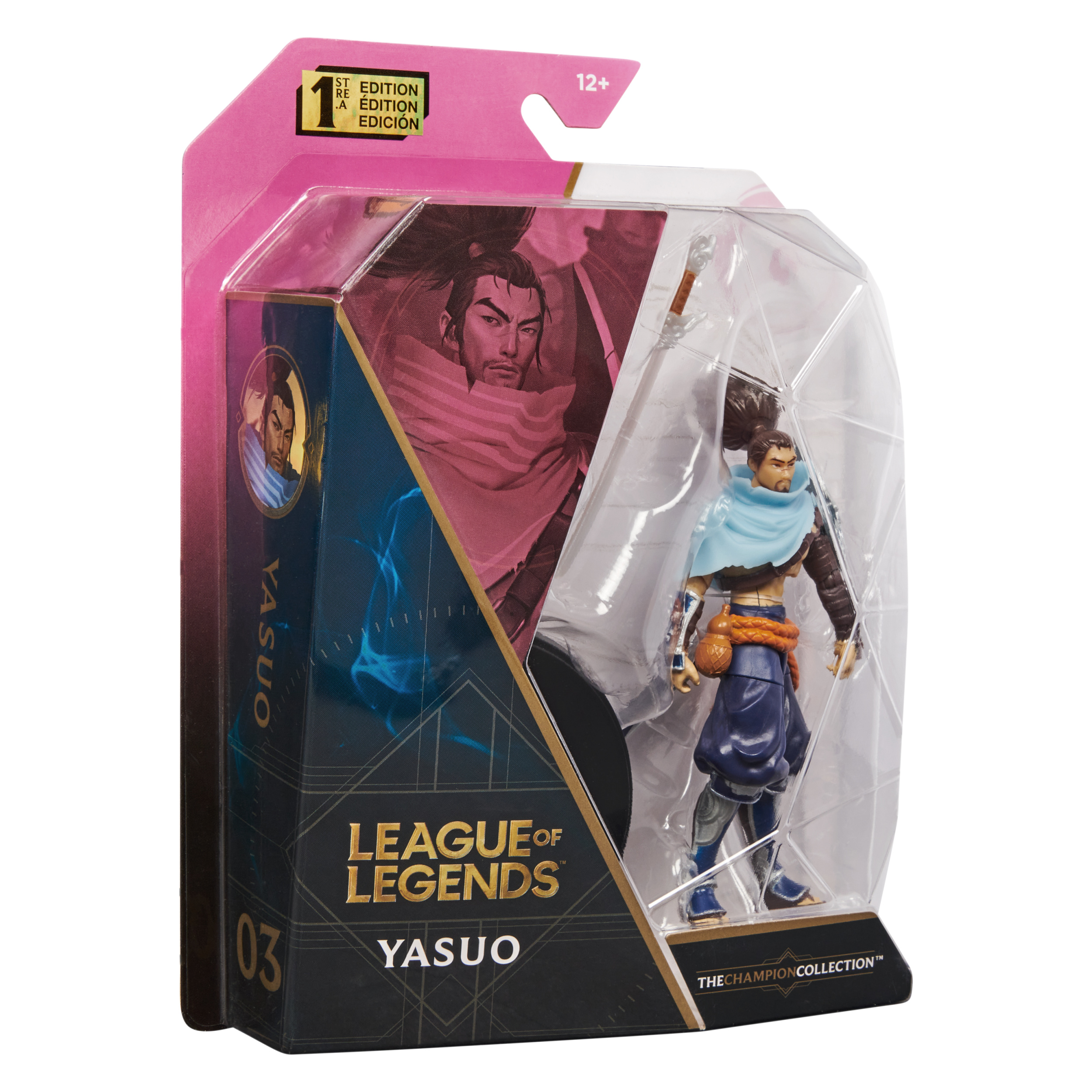 League of Legends, 4-Inch Yasuo Collectible Figure w