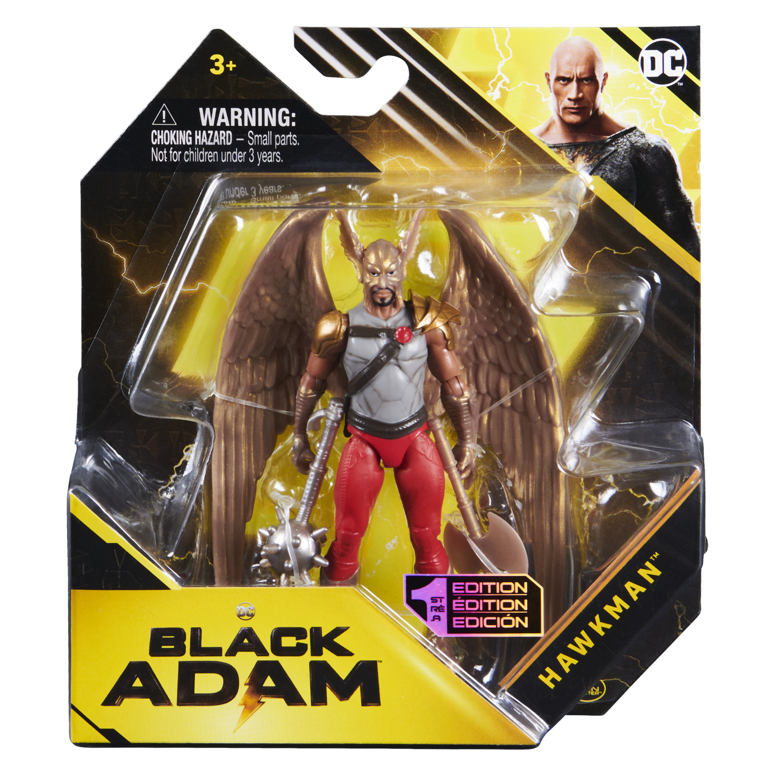 DC Comics, Hawkman Action Figure, 4-inch Black Adam Movie DC Comics, Hawkman Action Figure, 4-inch Black Adam Movie