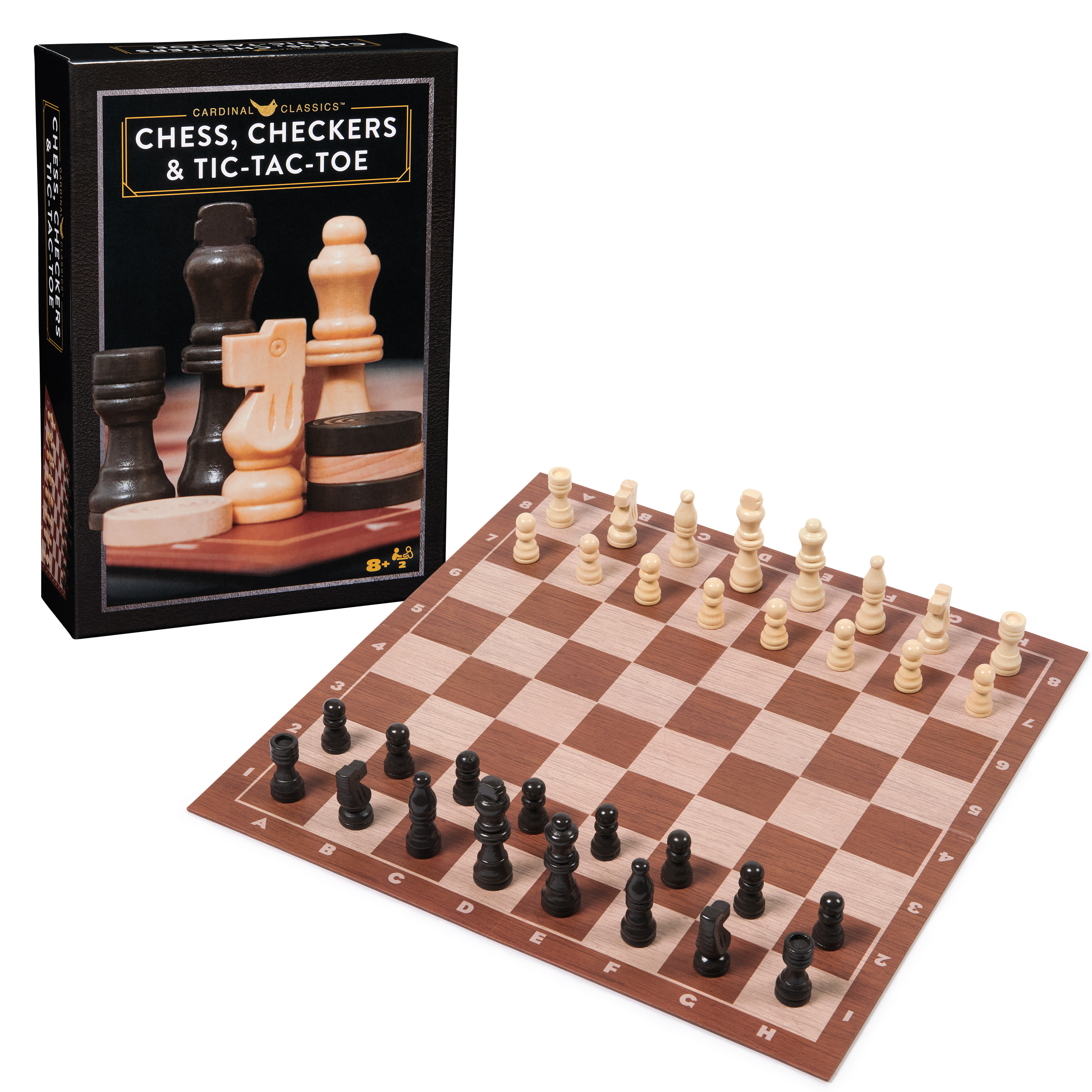 Spin Master Games, Cardinal Classics, Chess Checkers and Tic-Tac