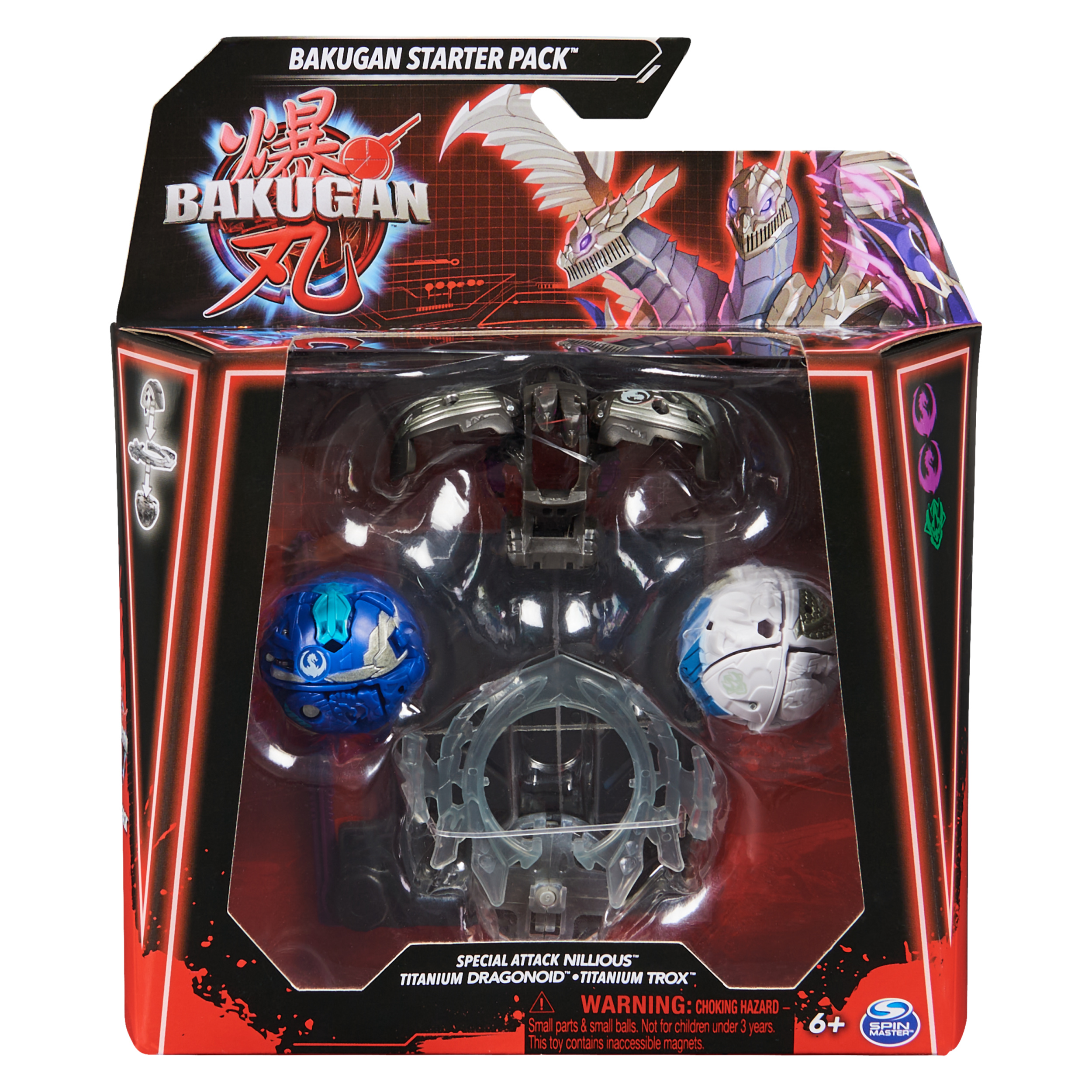 Bakugan Starter 3-Pack, Special Attack Bruiser, Dragonoids Bakugan Starter 3-Pack, Special Attack Bruiser, Dragonoids