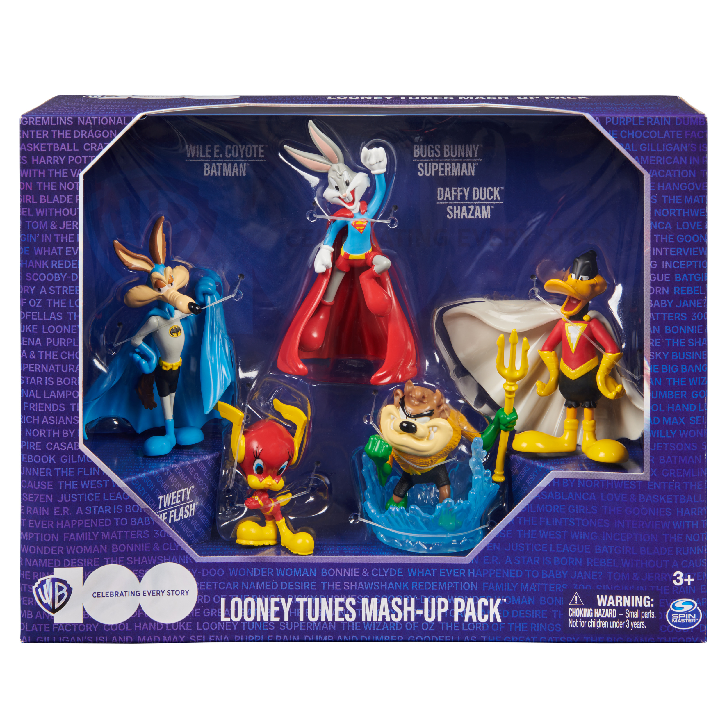 アメコミ LOONEY TUNES MASH-UP PACK DC Comics, Looney Tunes Mash-Up 4-Inch Figure 5-Pack | Spin