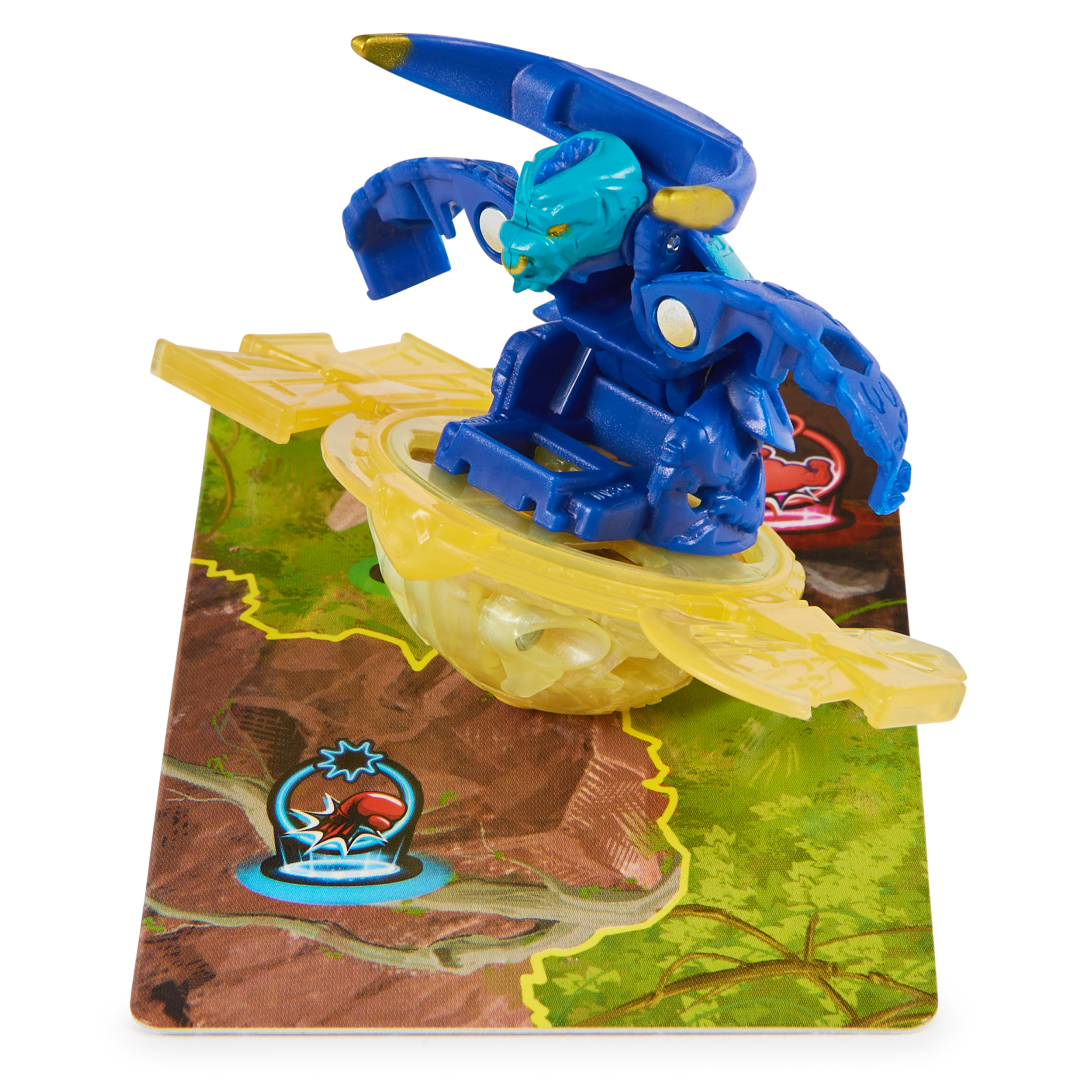 Bakugan Special Attack Bruiser Spinning Collectible Customizable Action Figure and Trading Cards Kids Toys for Boys and Girls 6 and up Spin Master
