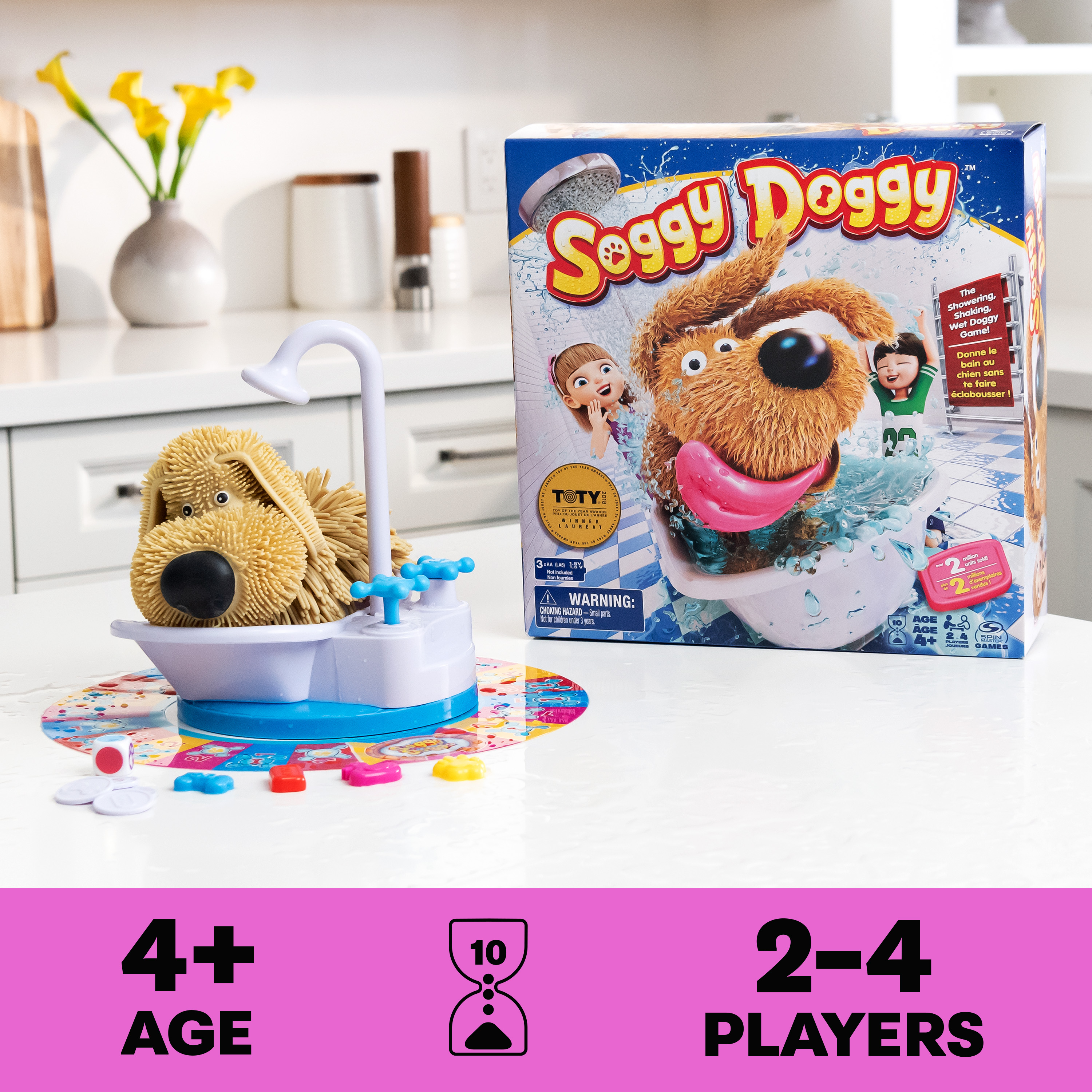 Spin Master Games, Soggy Doggy, The Award-Winning Wet & Silly Kids