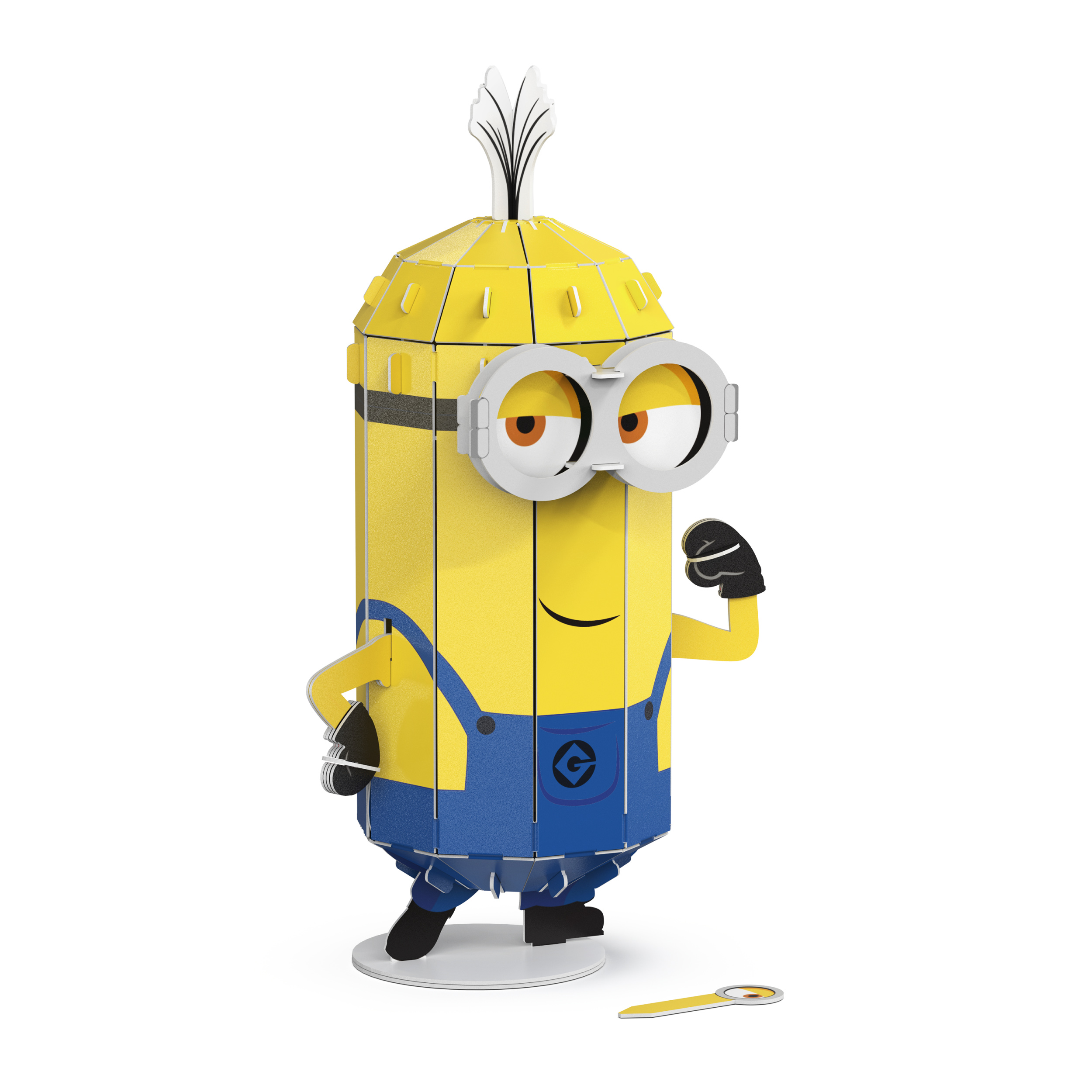 Minions Kevin 36-Piece Puzzle Builder, 3D Puzzle with Tool