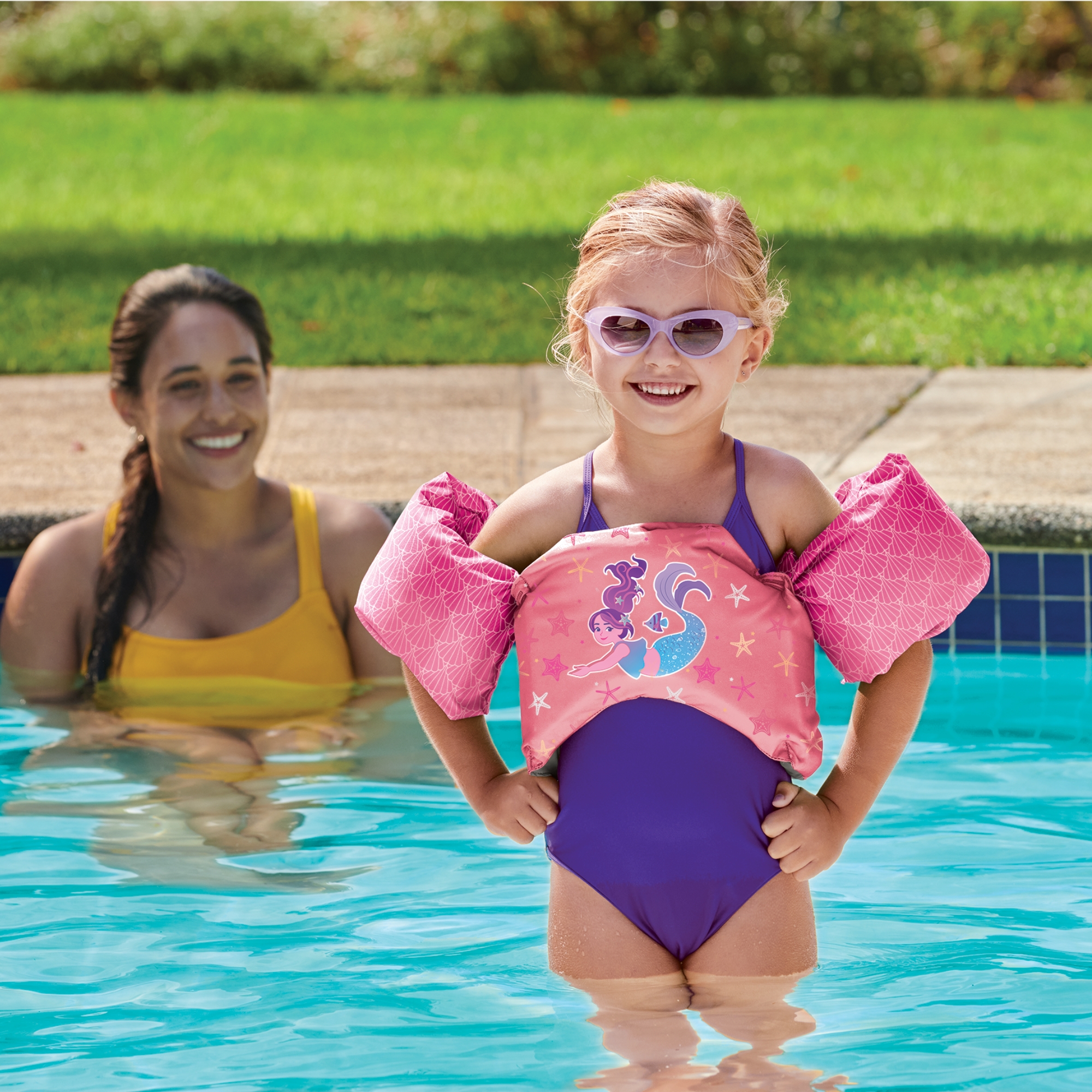 Swim Trainer Life Jacket With Floaties Gogokids Toddler Swim Vest