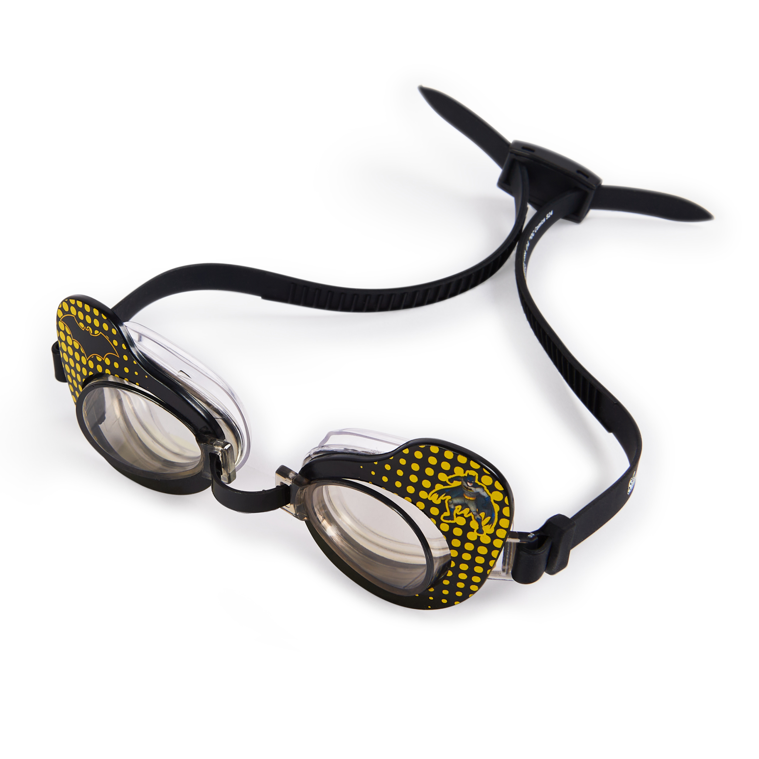 Swimways DC Batman Swim Goggles Swimming Pool Accessories for Kids Aged 3 Up Batman Spin Master