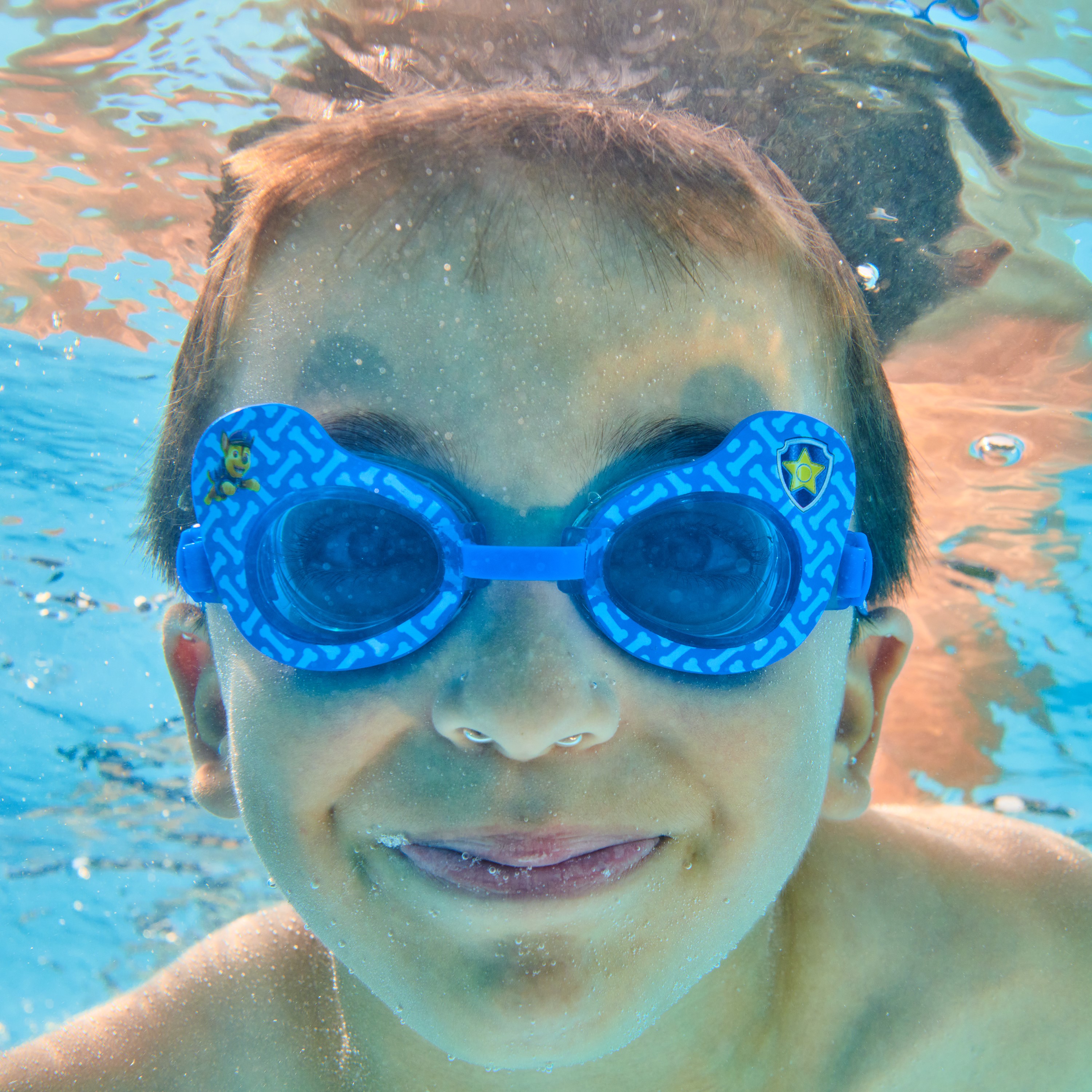 Swimways Paw Patrol Swim Goggles Swimming Pool Accessories for Kids Aged 3 Up Chase Spin Master